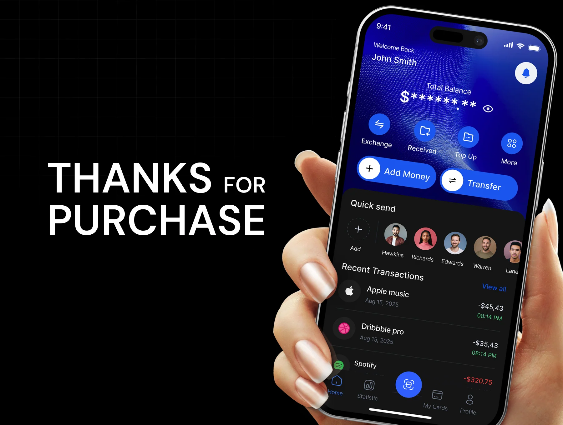 KpPay Fintech Mobile App UI kit 6