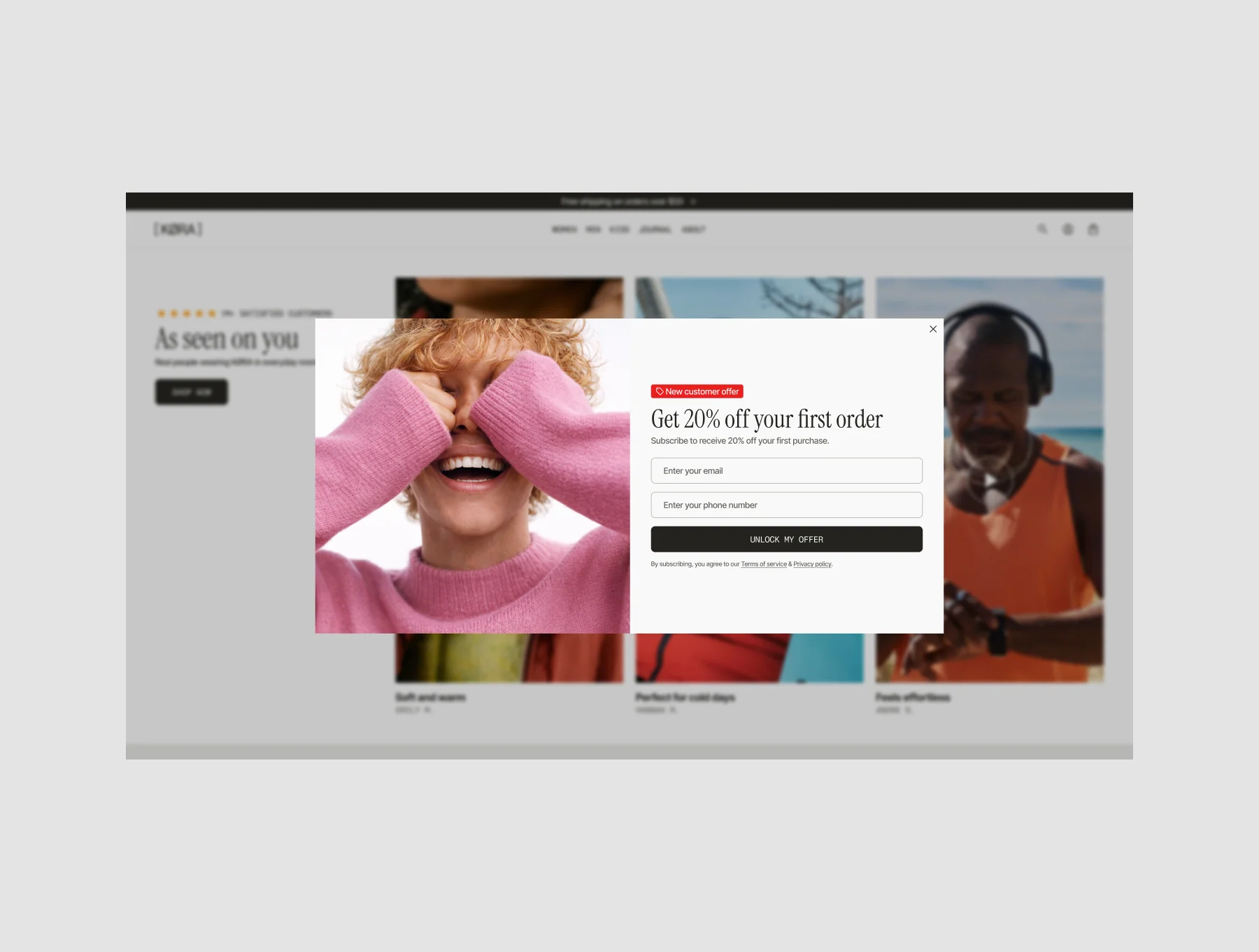 KØRA Shopify Store E-Commerce Template 7