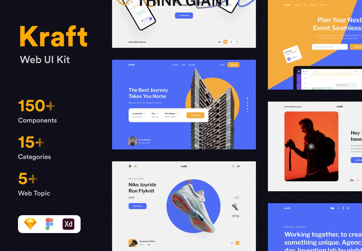 Kraft Web UI Kit