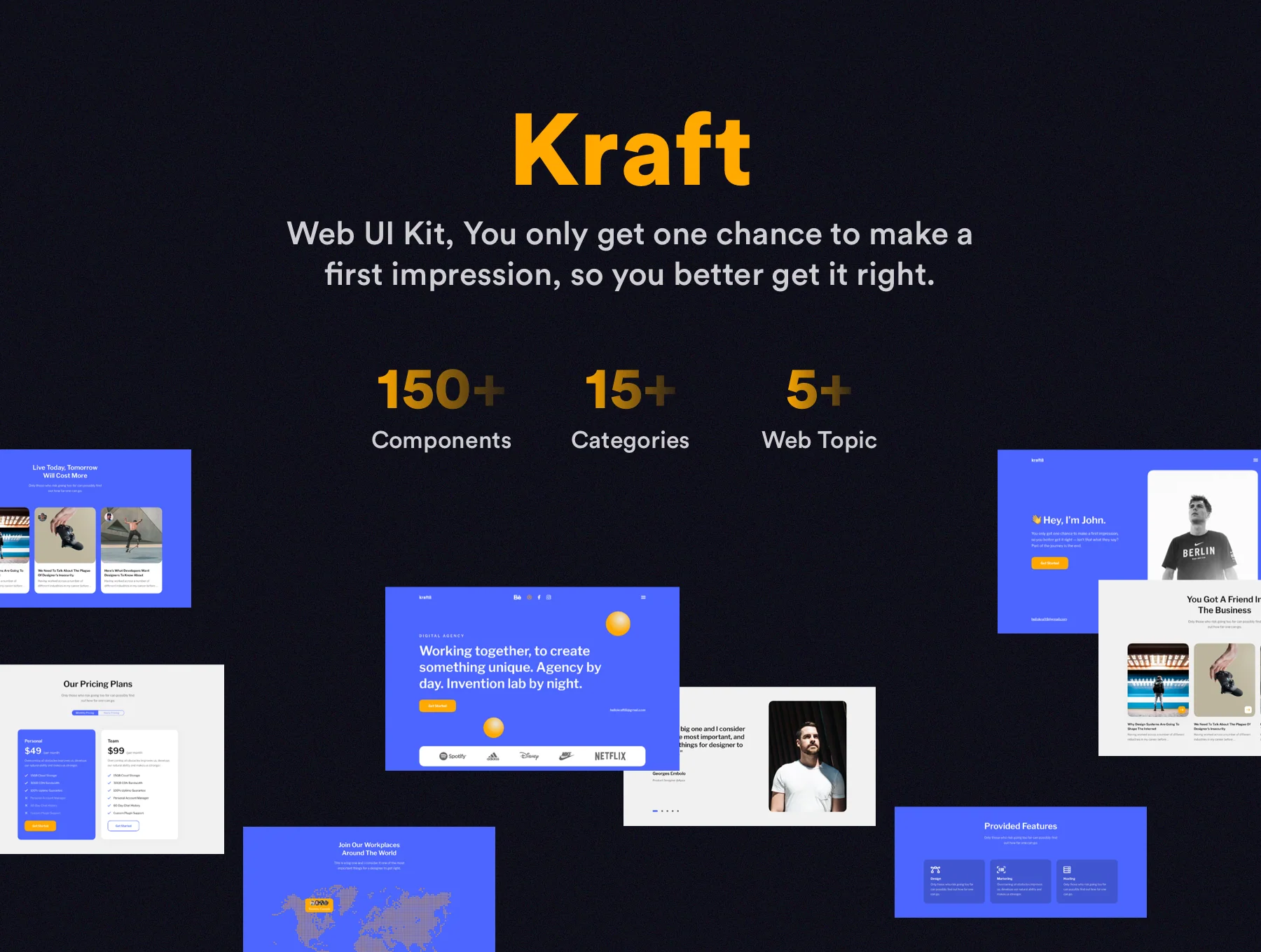 Kraft Web UI Kit