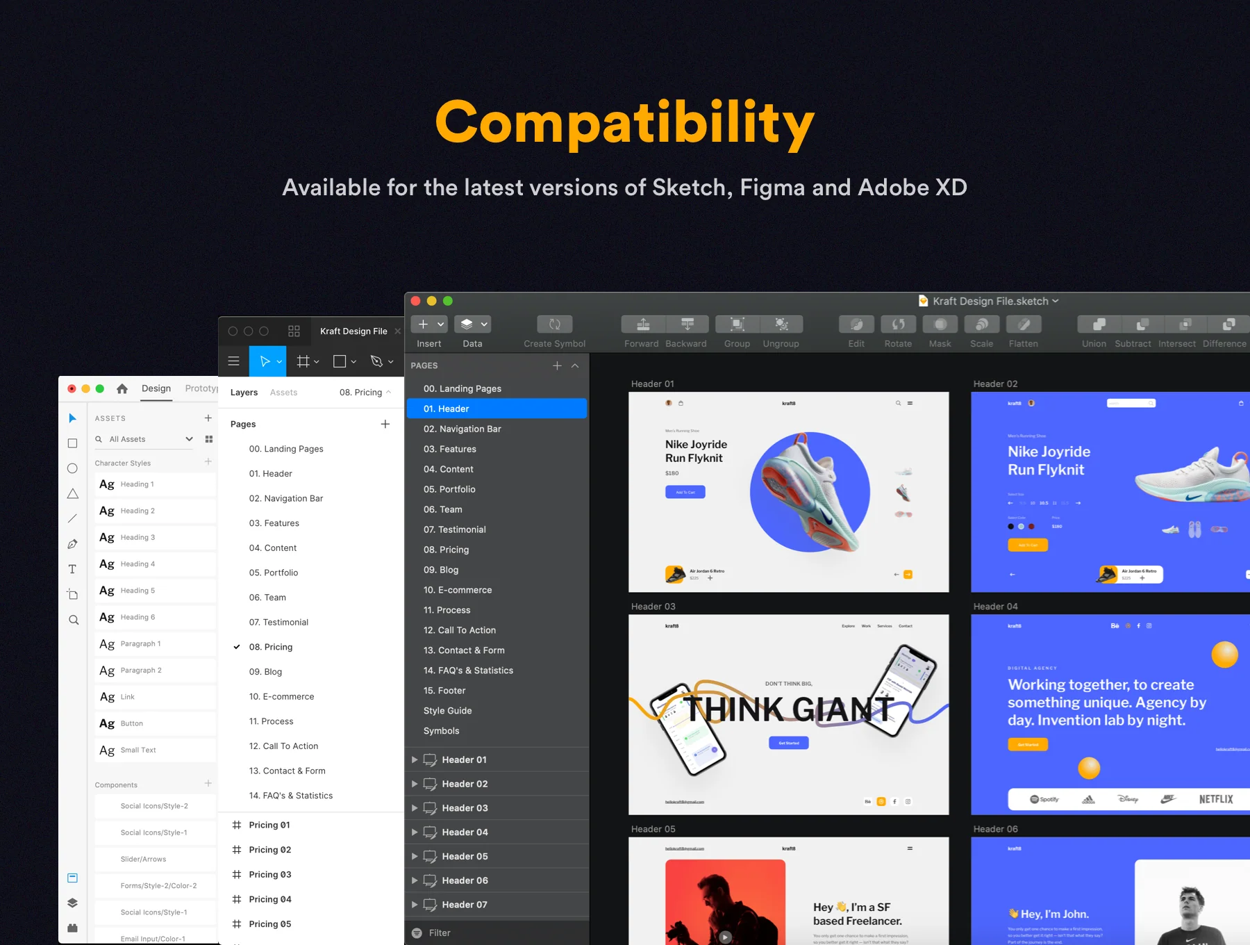 Kraft Web UI Kit 4
