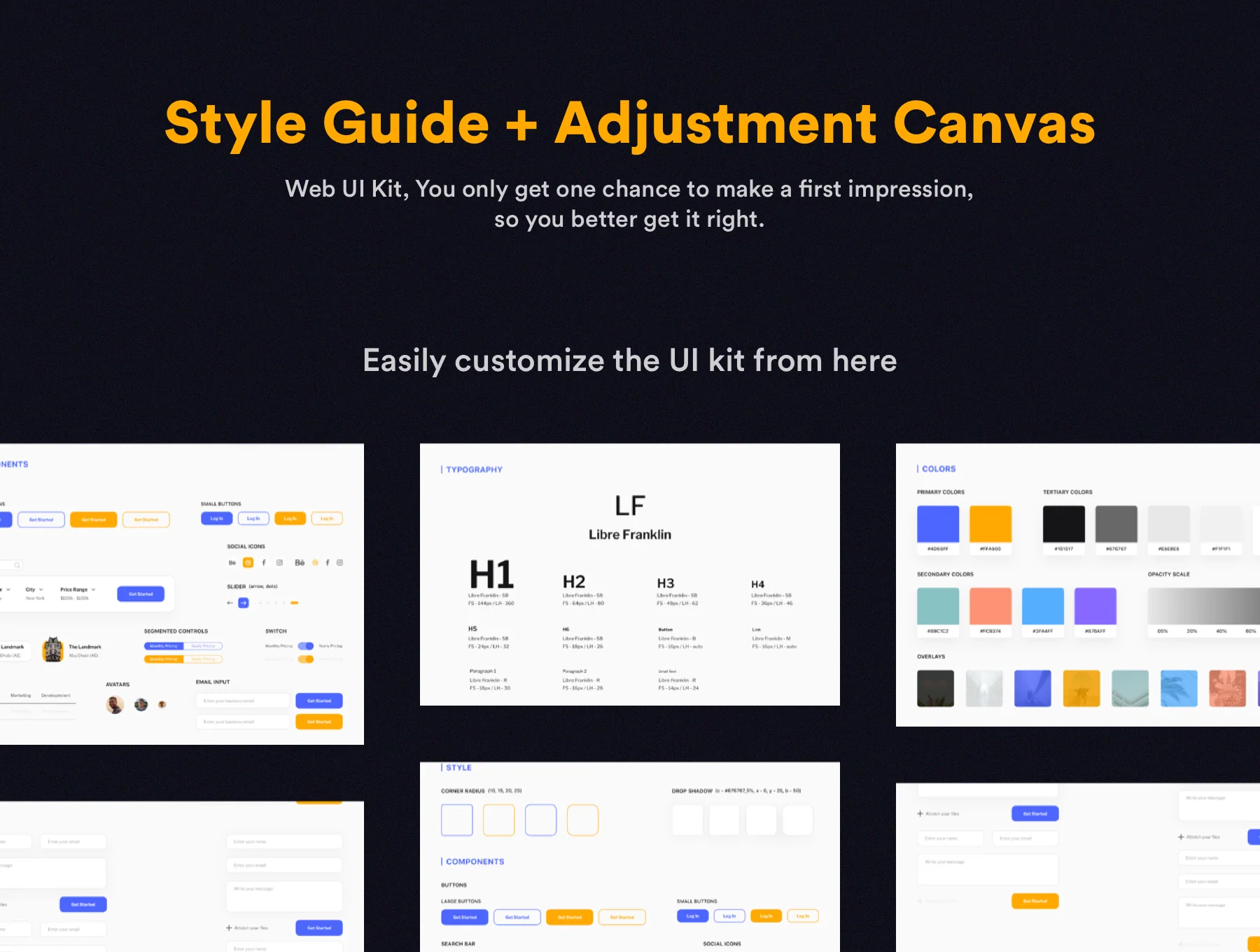 Kraft Web UI Kit 8