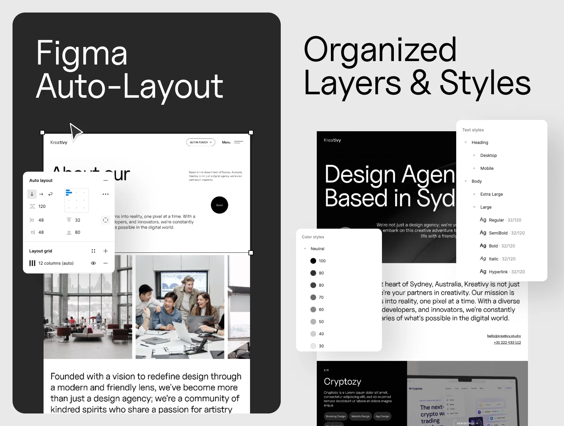 Kreativy - Digital Website Agency UI Kit 7