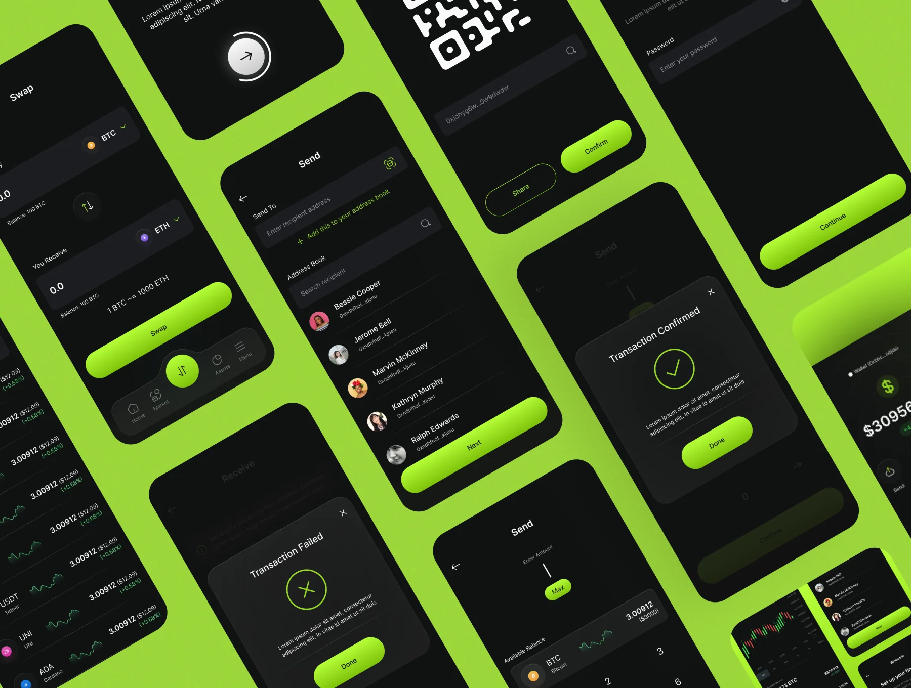 KRYPT - Crypto Wallet UI Kit 3