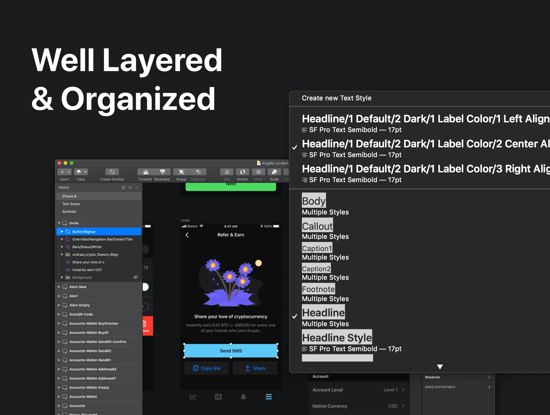 Krypto UI Kit 3