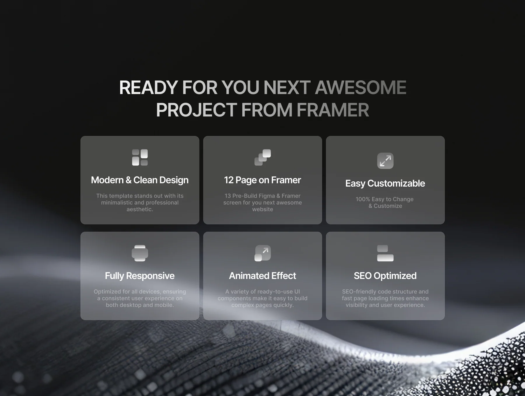 Krypton - Landing Page SaaS CRM Framer Template 3