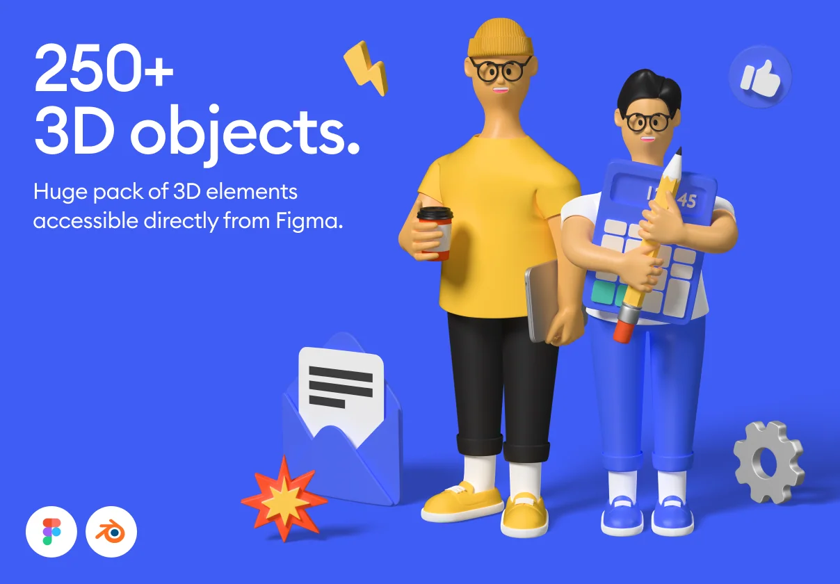 Kukla 2.0 (3d icon kit)