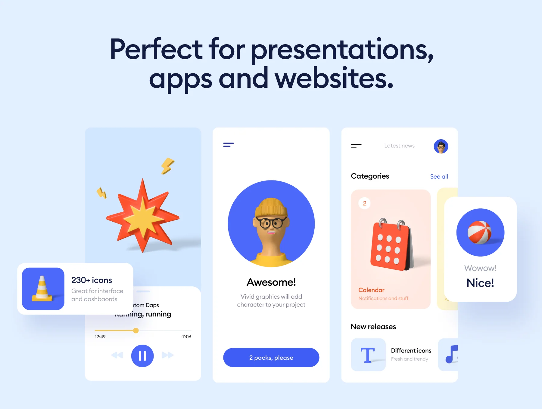 Kukla 2.0 (3d icon kit) 2
