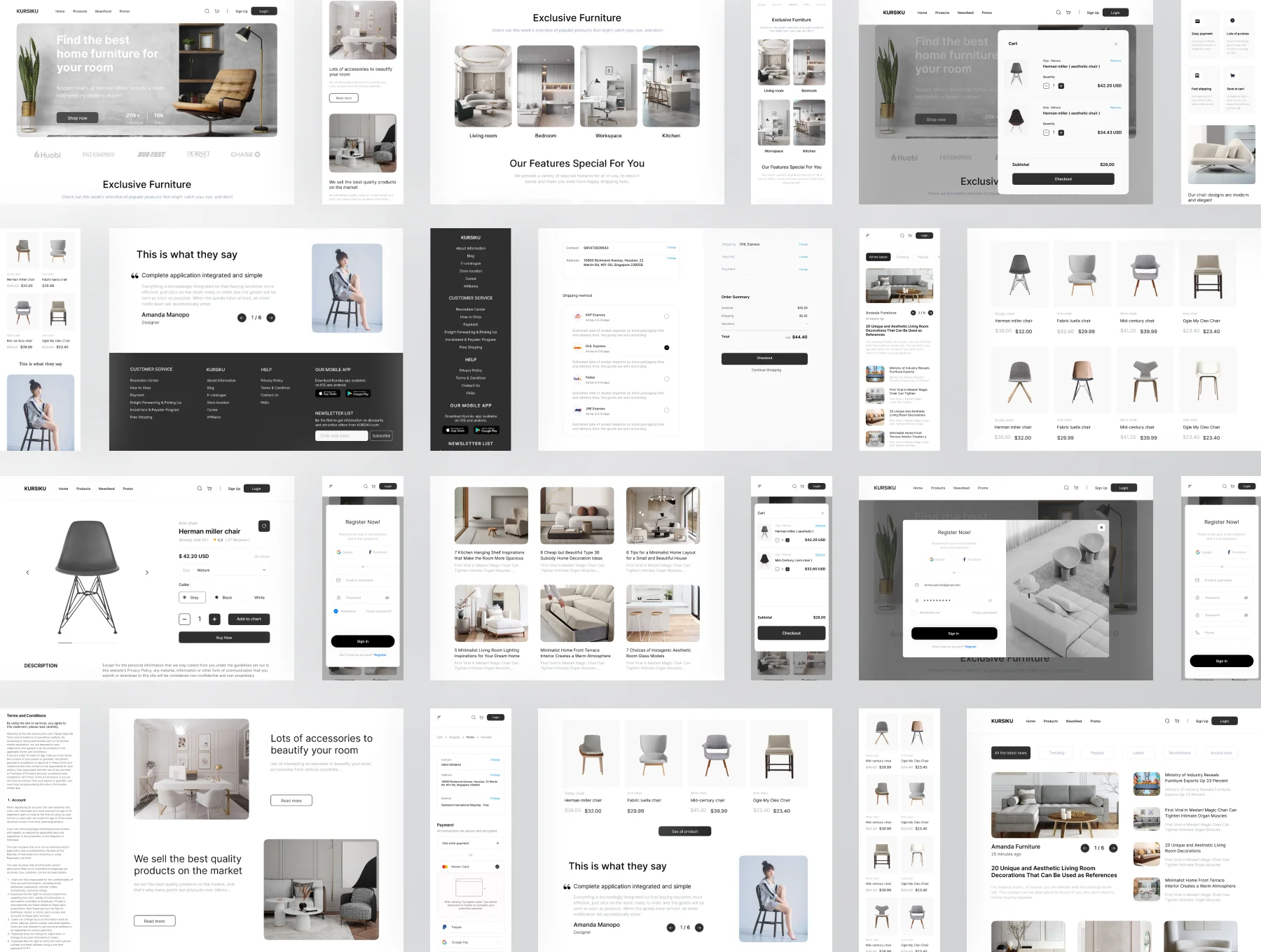 Kursiku - Furniture Website 2