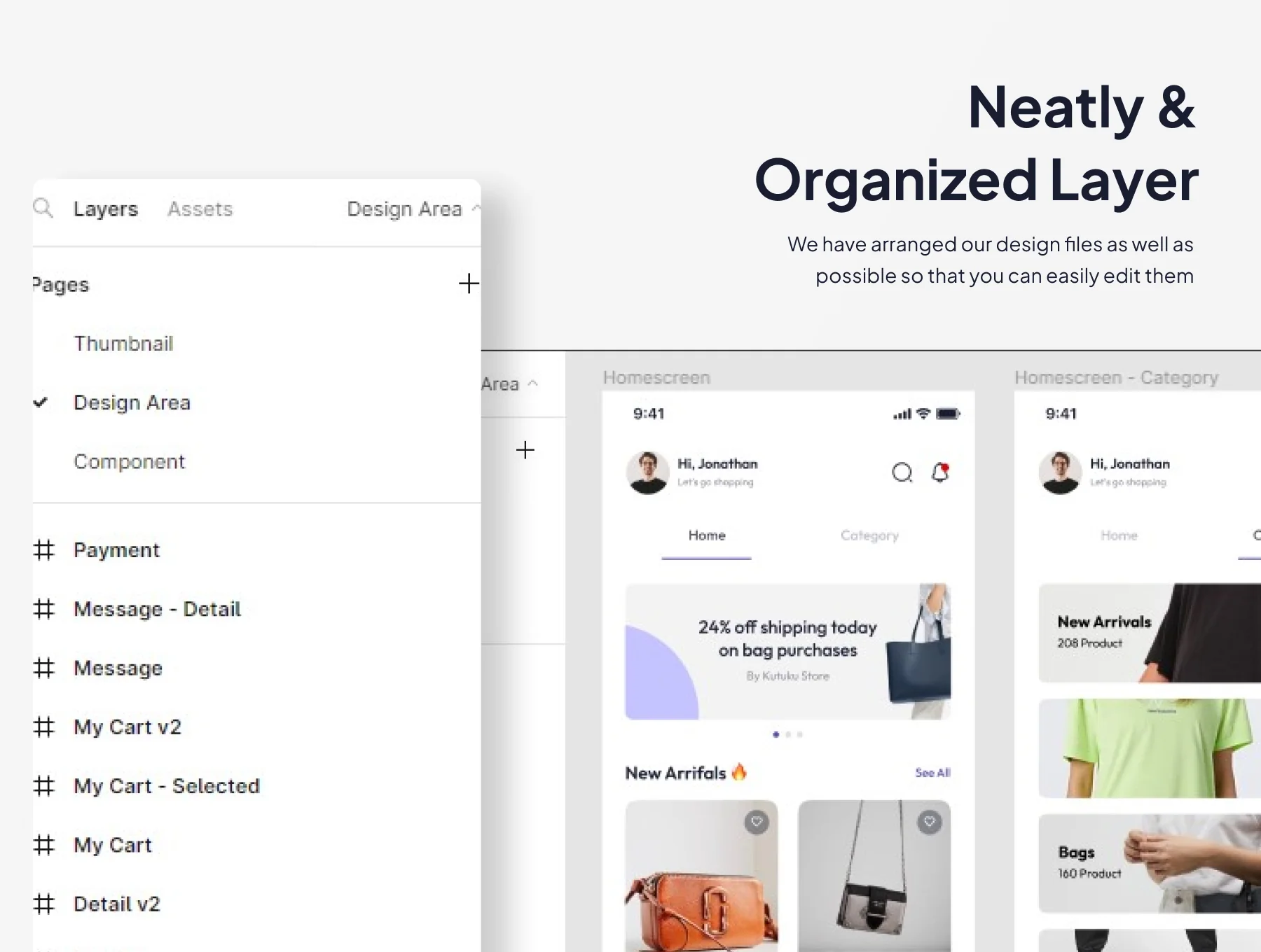 Kutuku - E-Commerce App Ui Kits 4