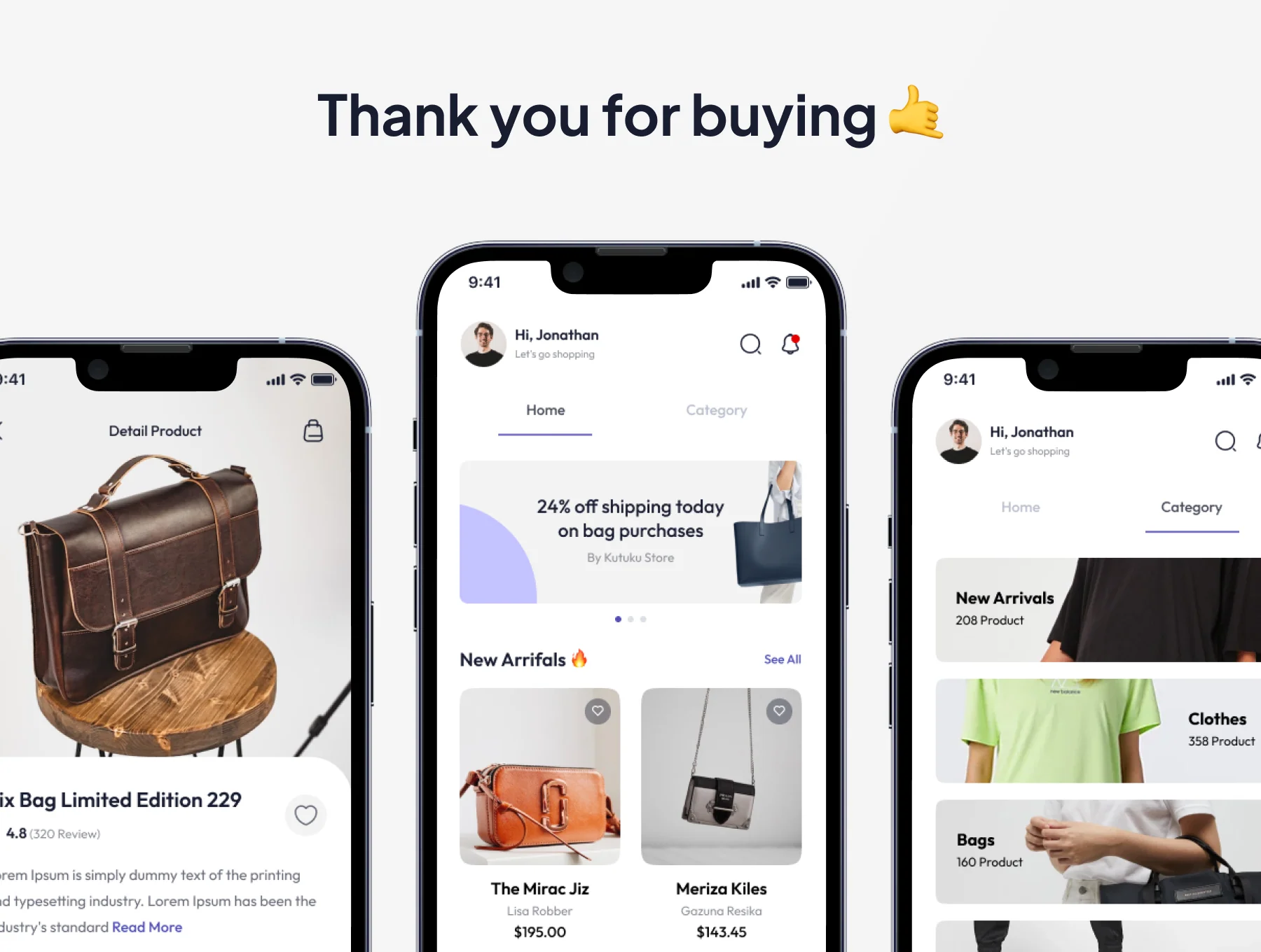 Kutuku - E-Commerce App Ui Kits 6