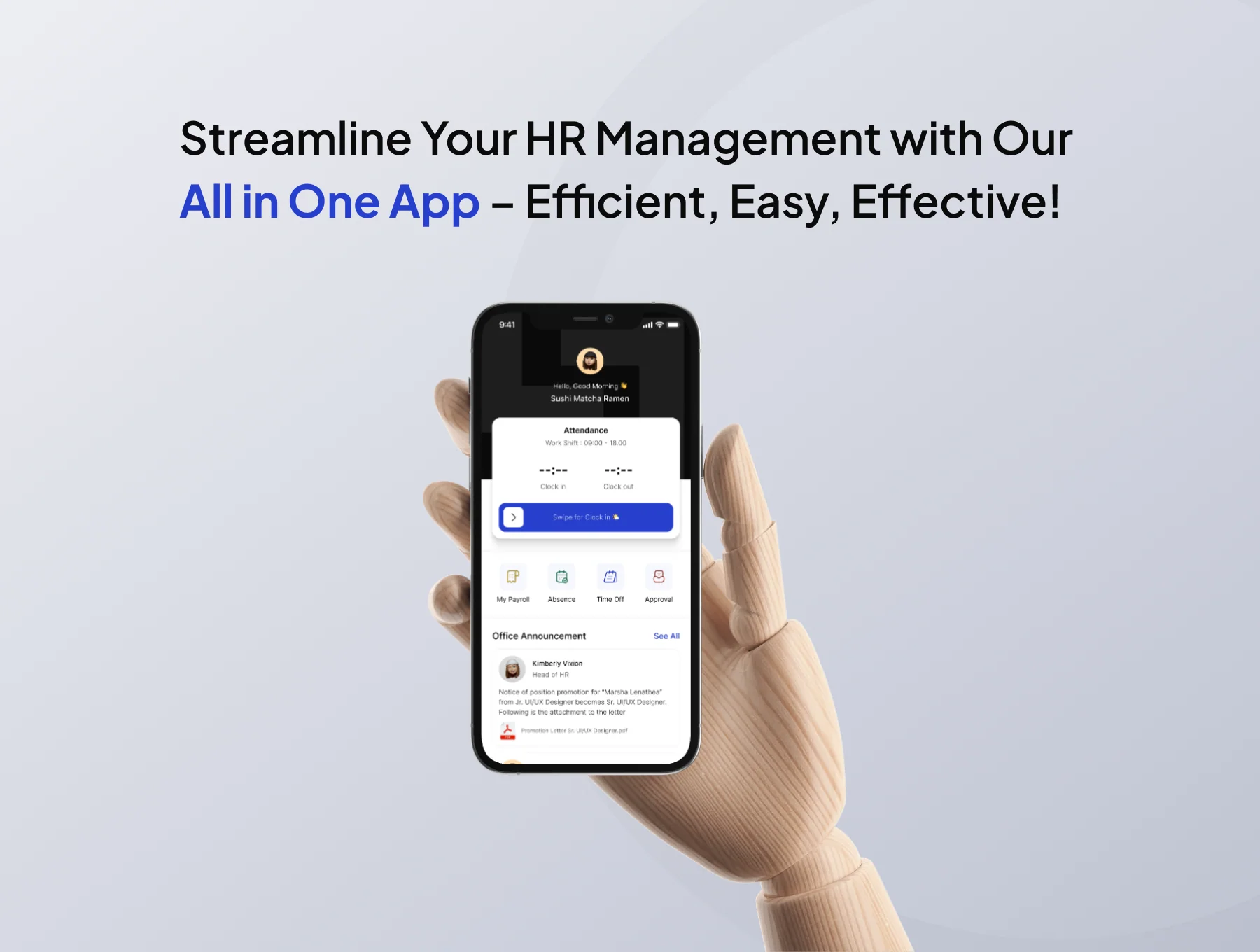 KuyDos! HR Management App UI Kit 6