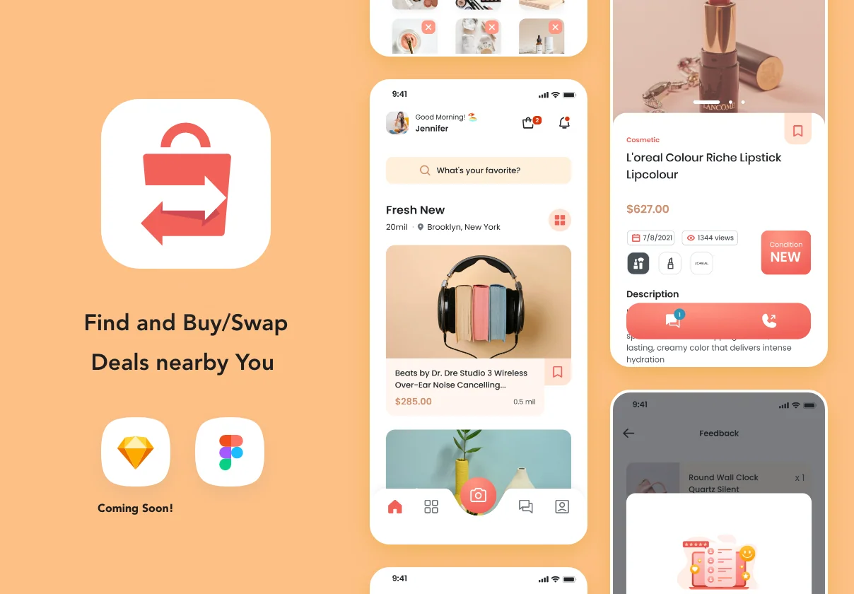 Kyda - Local Swap Deal UI Kit