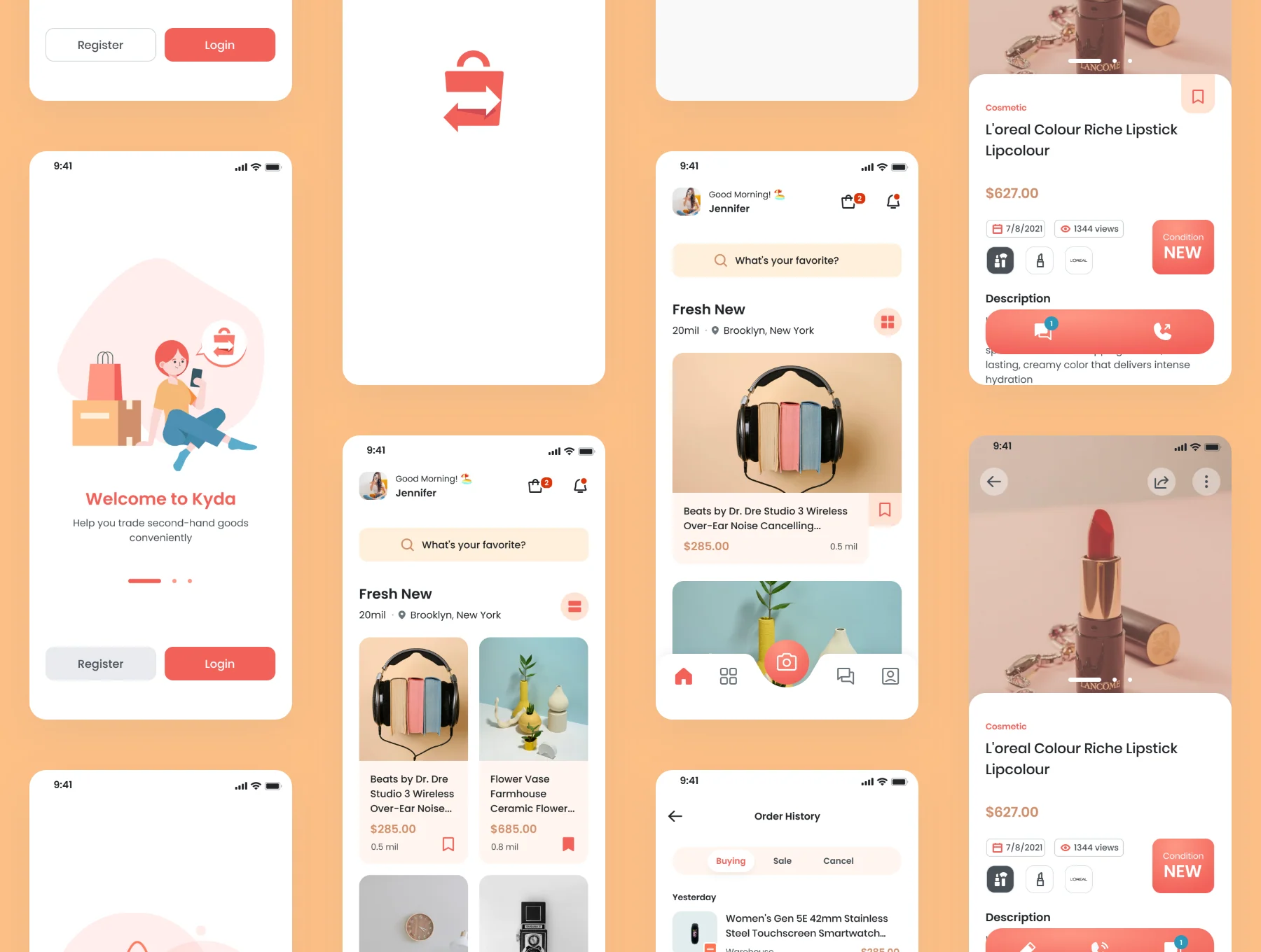 Kyda - Local Swap Deal UI Kit 5