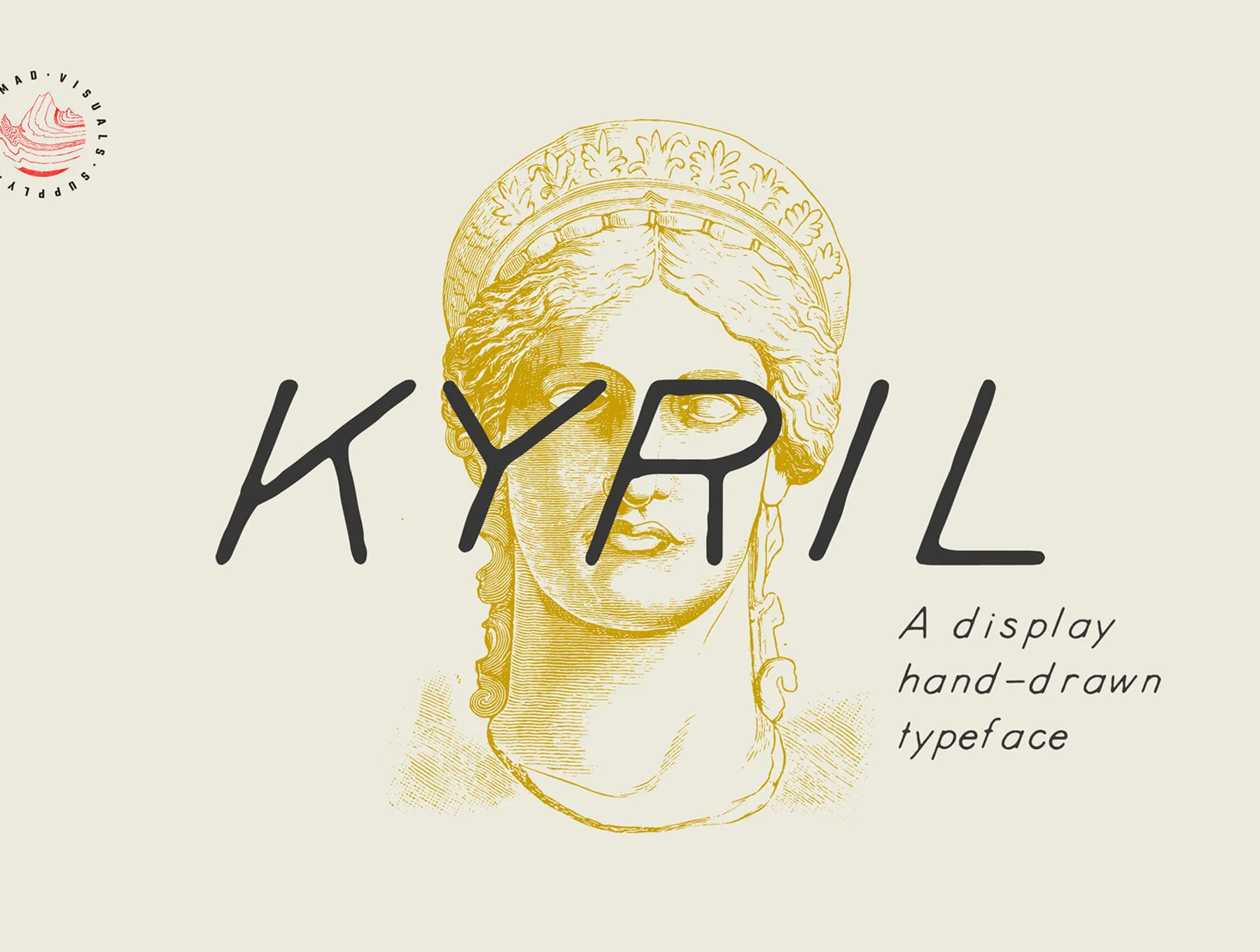 Kyril – Hand-Drawn Display Font