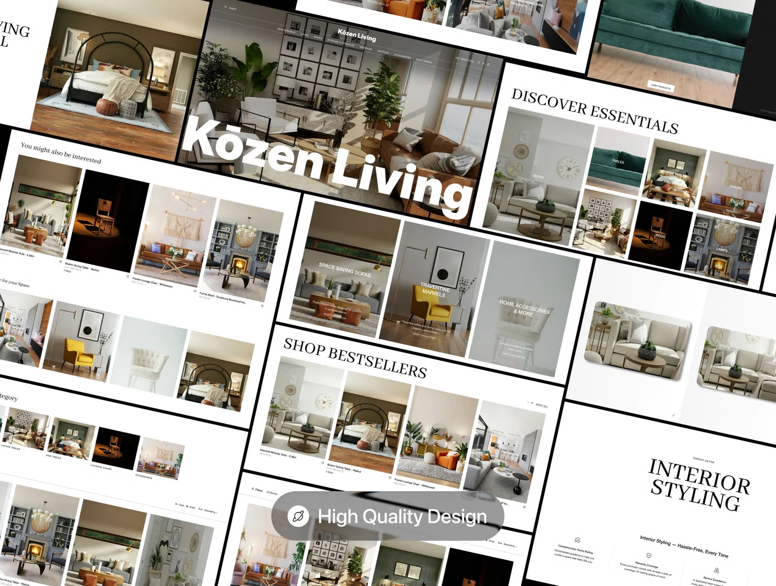 Kōzen — Furniture & Home Decor E-Commerce 2