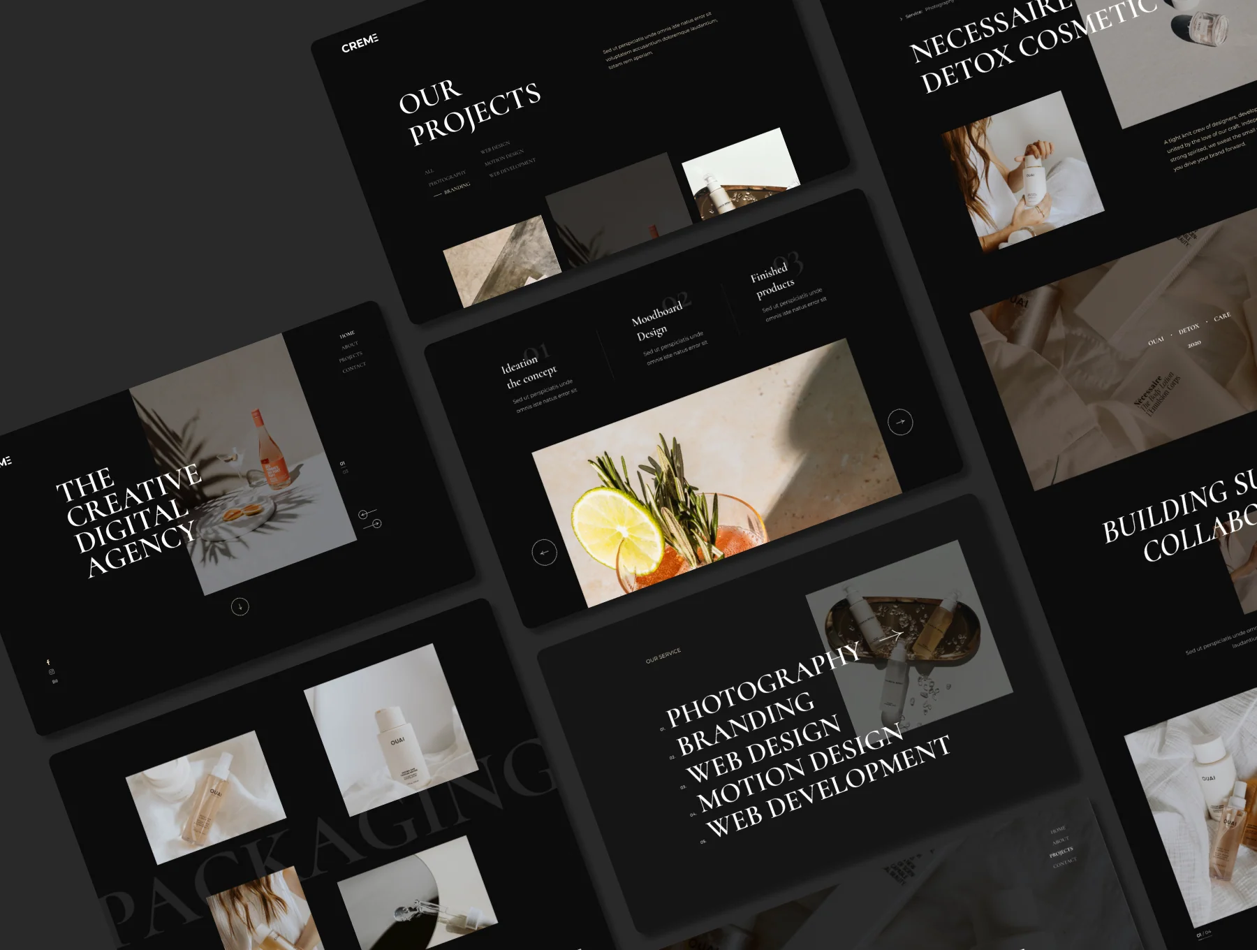 CREME – Figma Template 4
