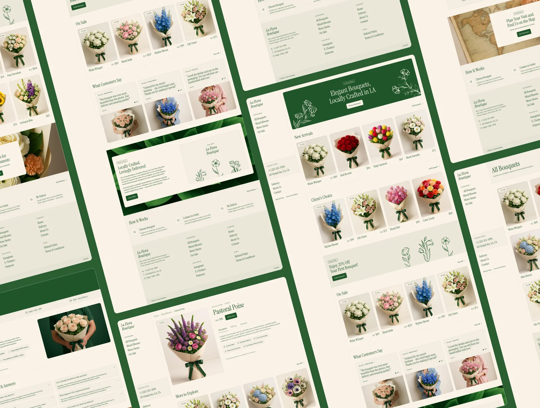 La Flora – Flower Shop Website 5