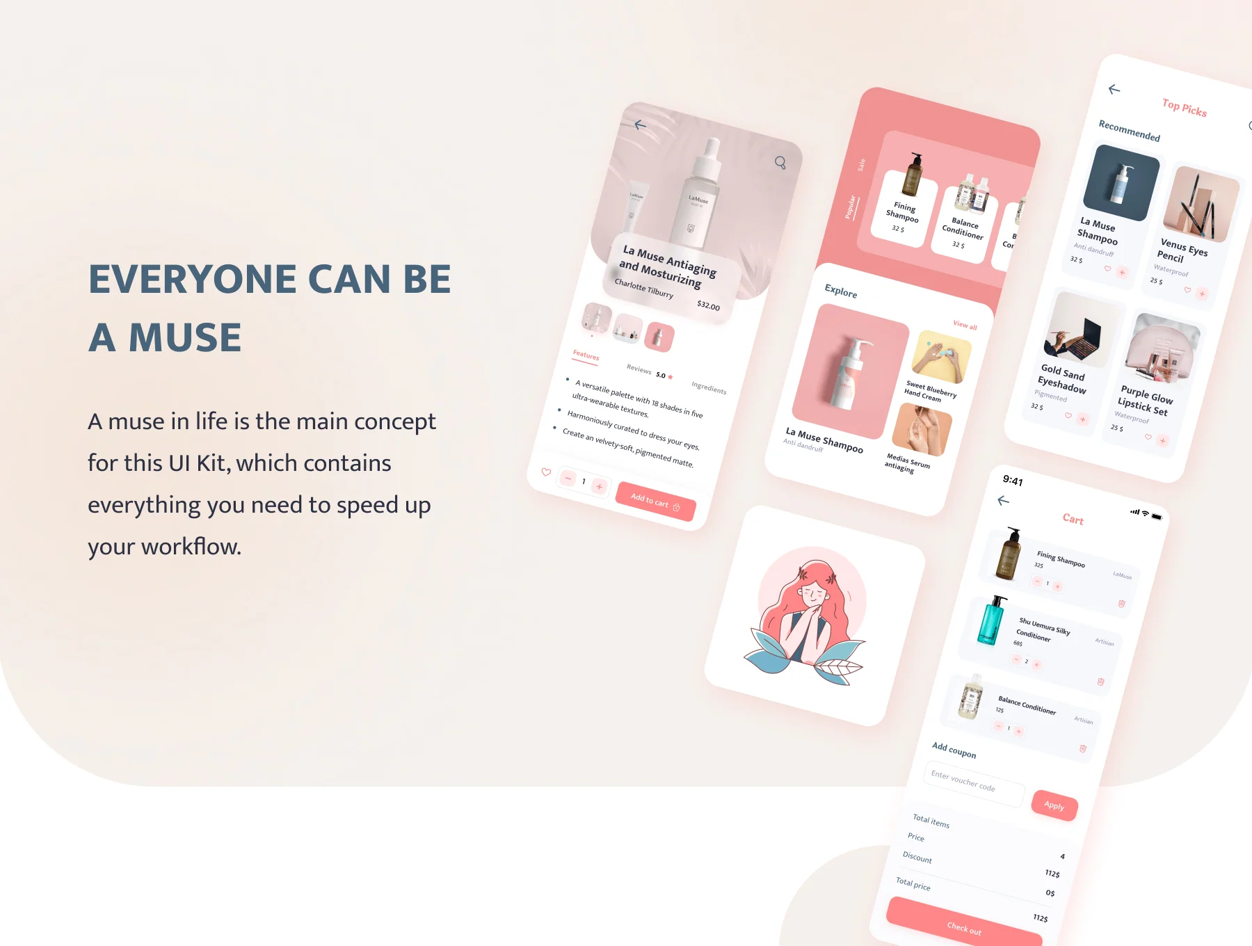 La Muse Cosmetics Mobile App 5