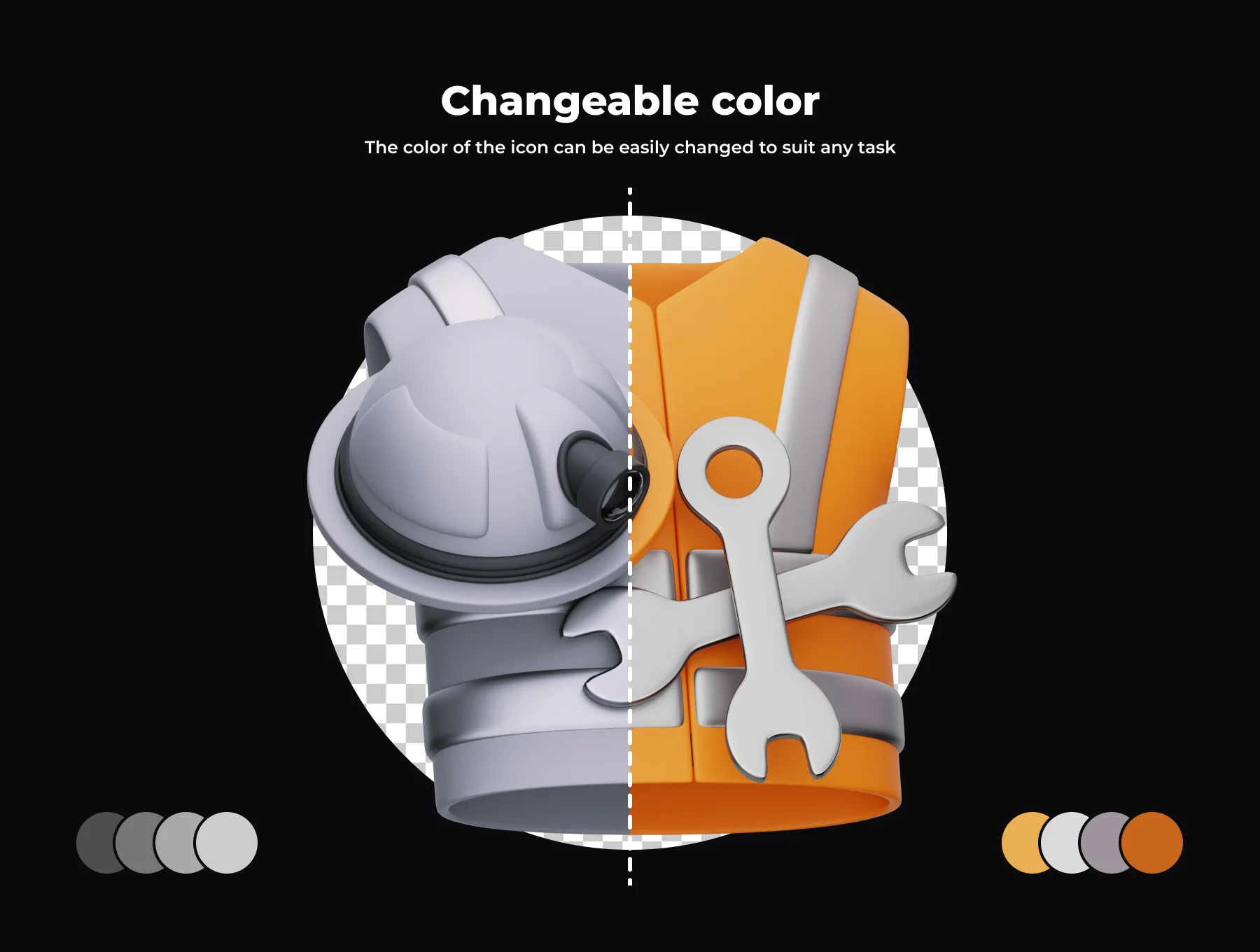 Labor Day 3D Illustration Pack 5