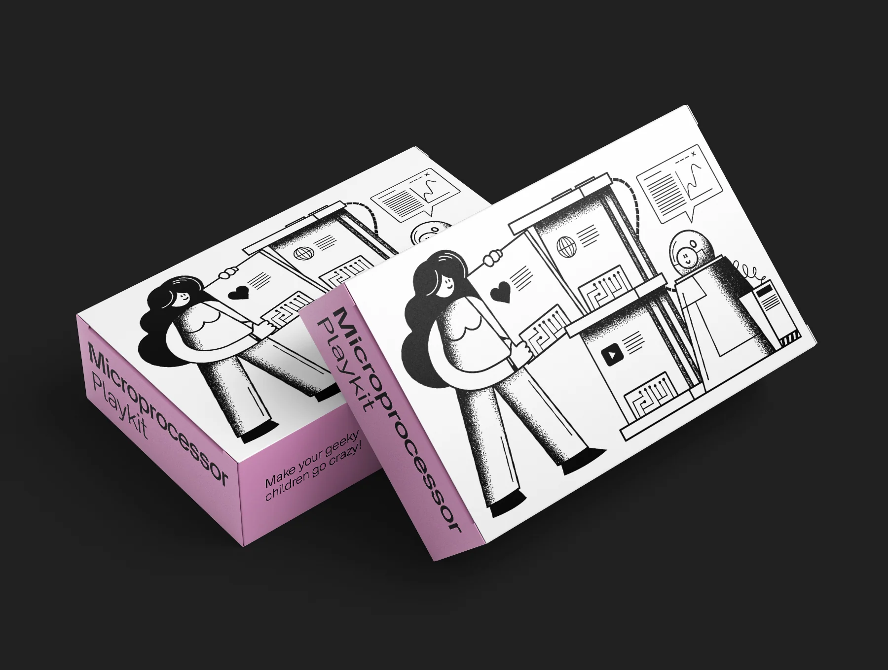 Laboratorium - Techie illustrations 3