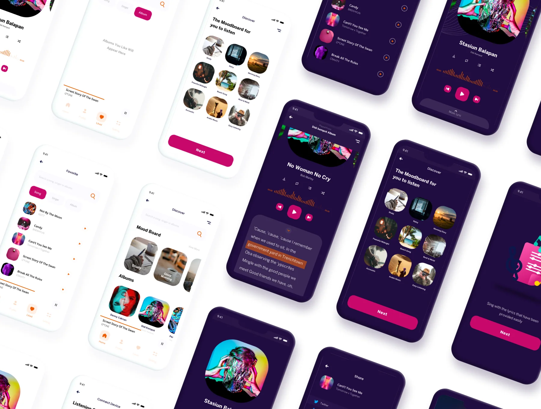Lagunya - Music Apps Mobile Ui Kit 5