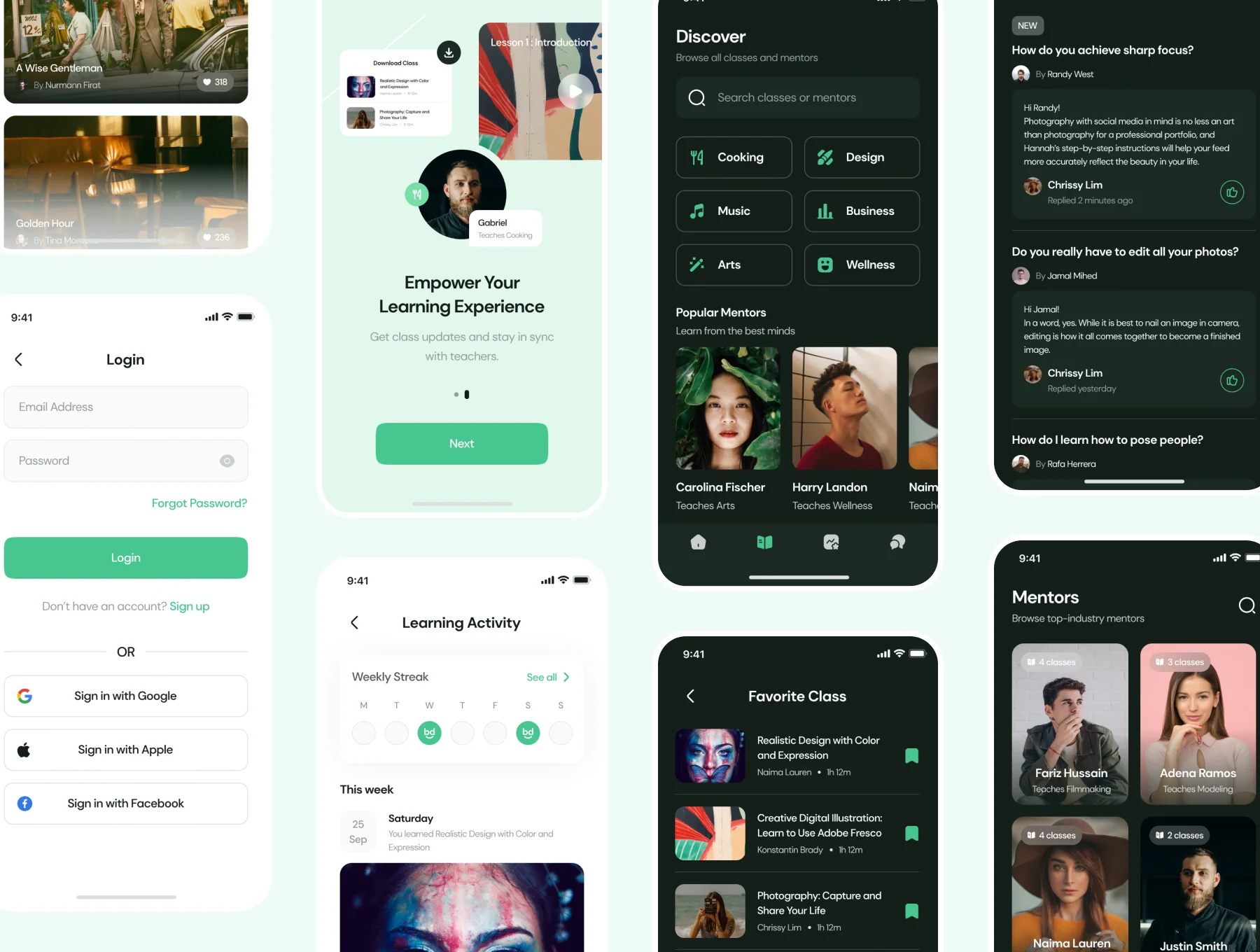Lambda - E-Learning & Online Class App UI Kit 2