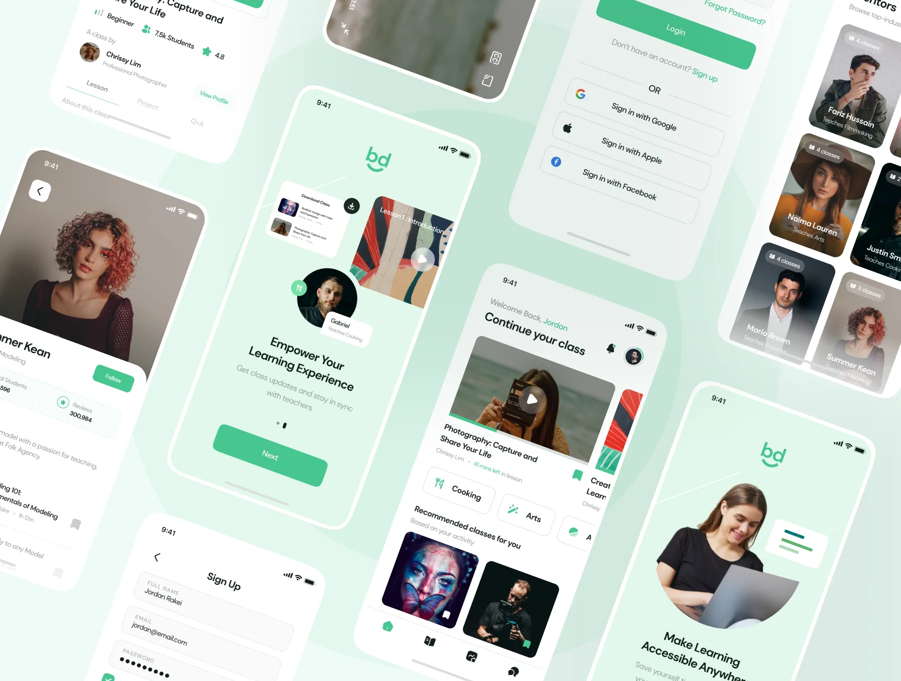 Lambda - E-Learning & Online Class App UI Kit 6