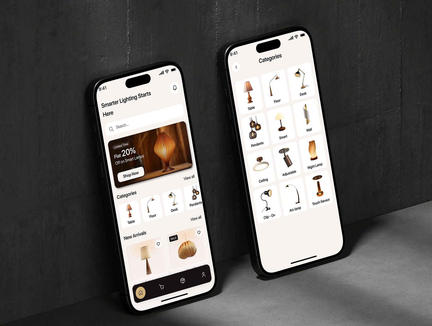 💡 Lamply – eCommerce Store App UI Kit 7