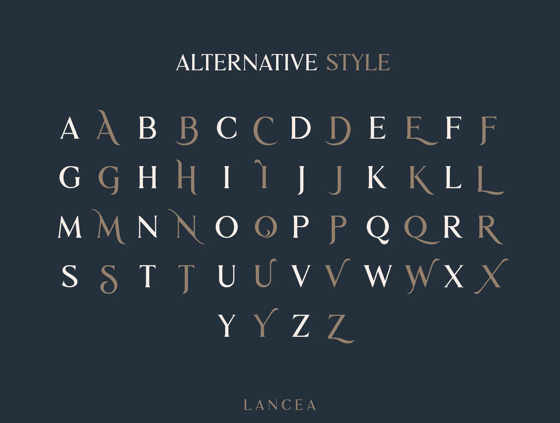 Lancea Font 4