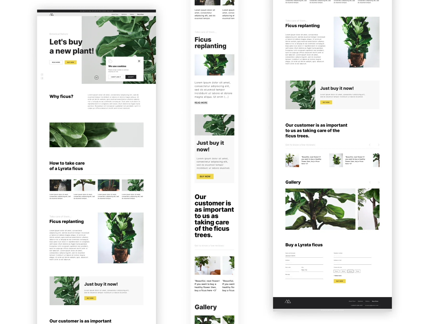 Landing | e-Commerce | Figma Template 5