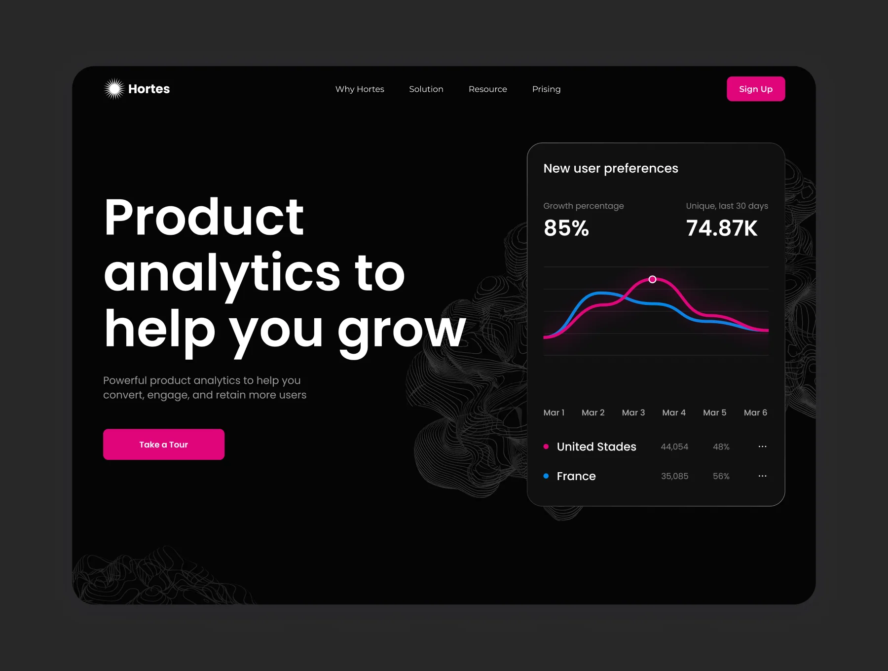 Landing Page (Analytics Company) 2