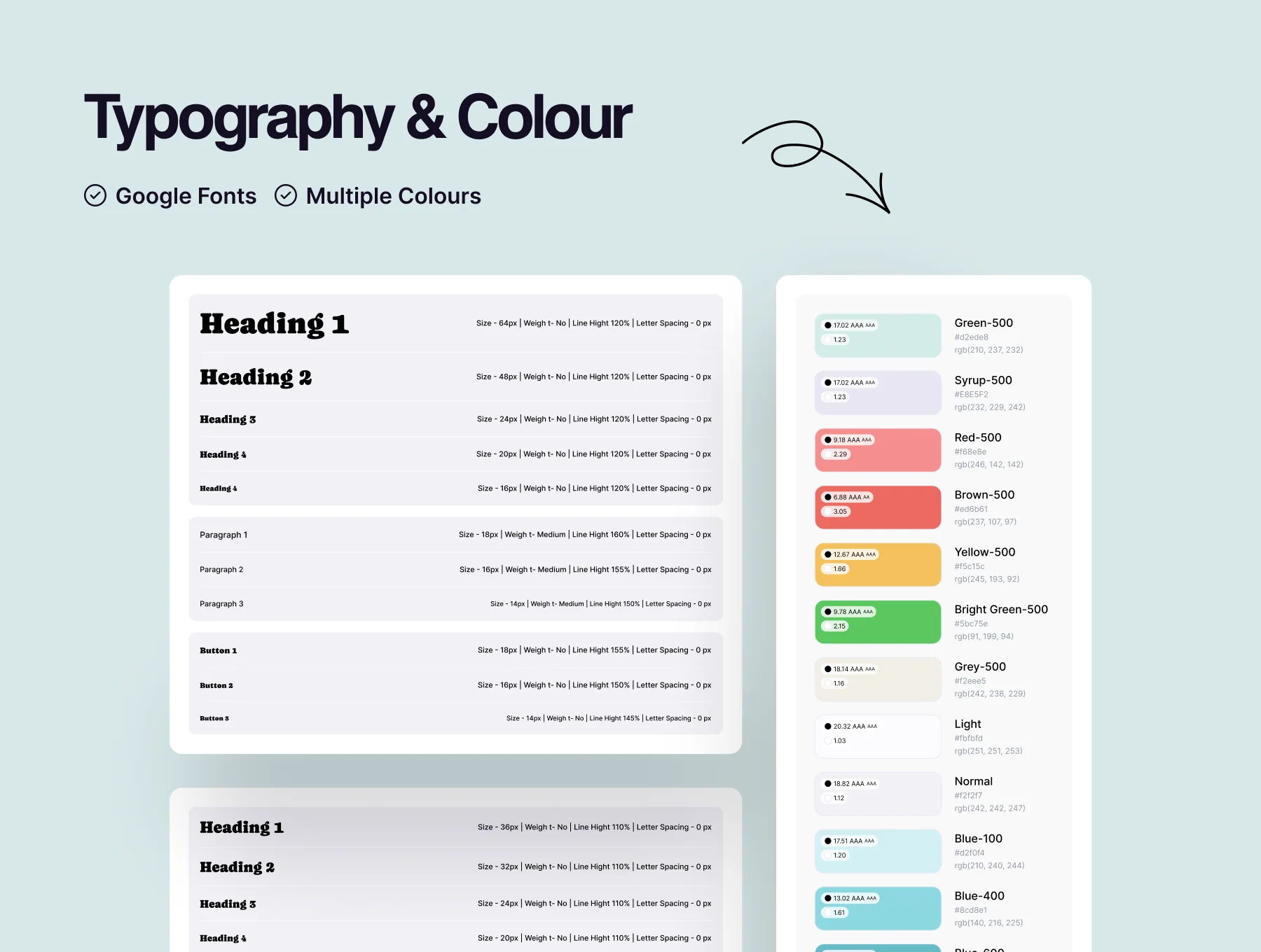Marketing Landing Page UI kit 5