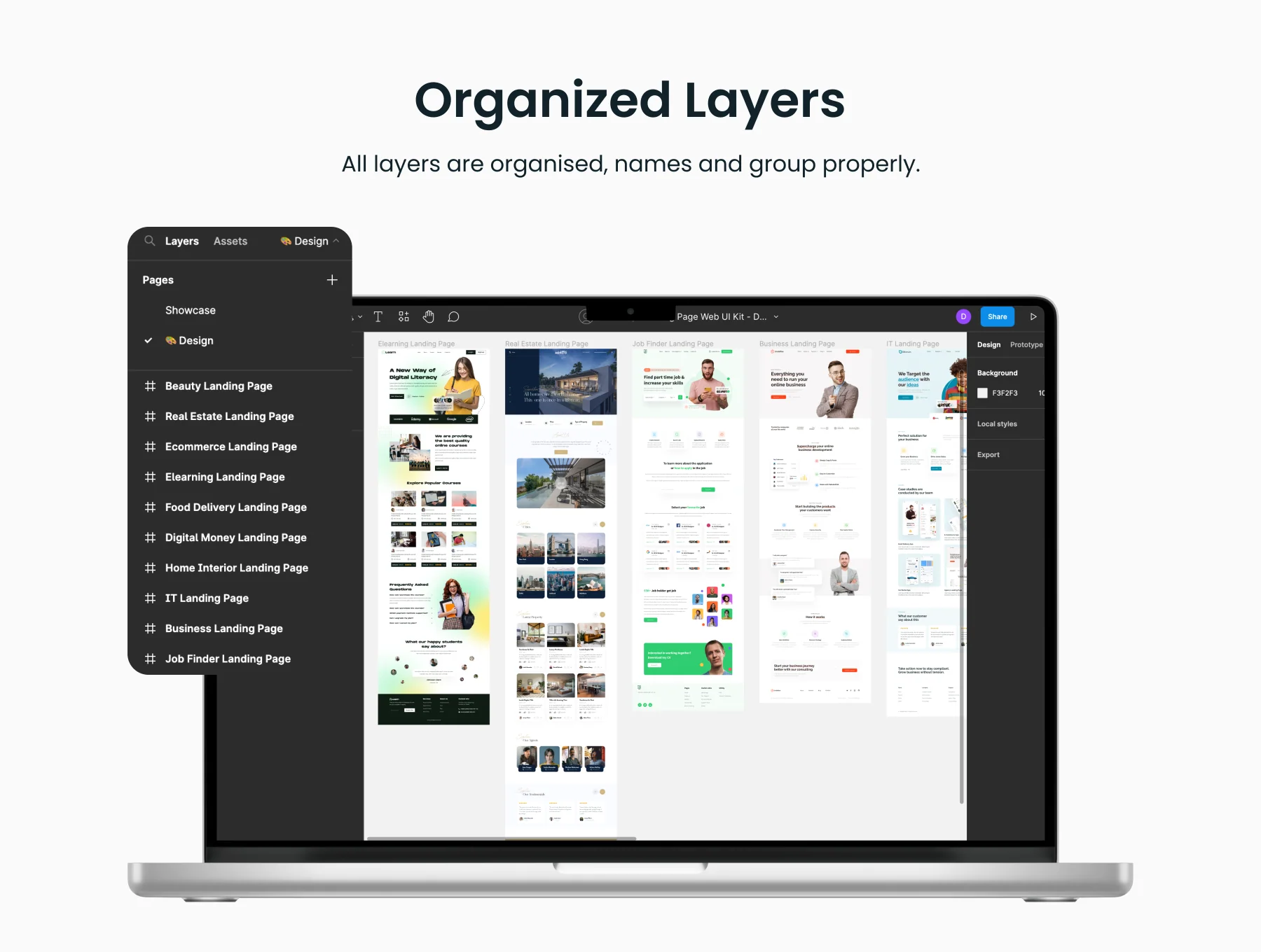 Landing Page Collection Web UI Kit 3
