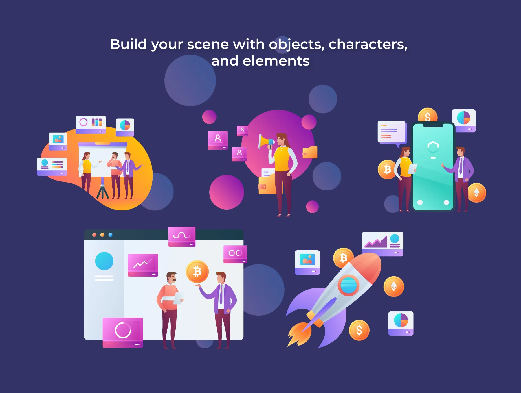 Landing Page Illustration Kit