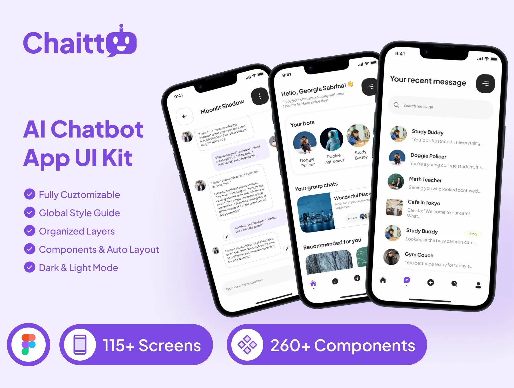 Chaitto - AI Chatbot App UI Kit