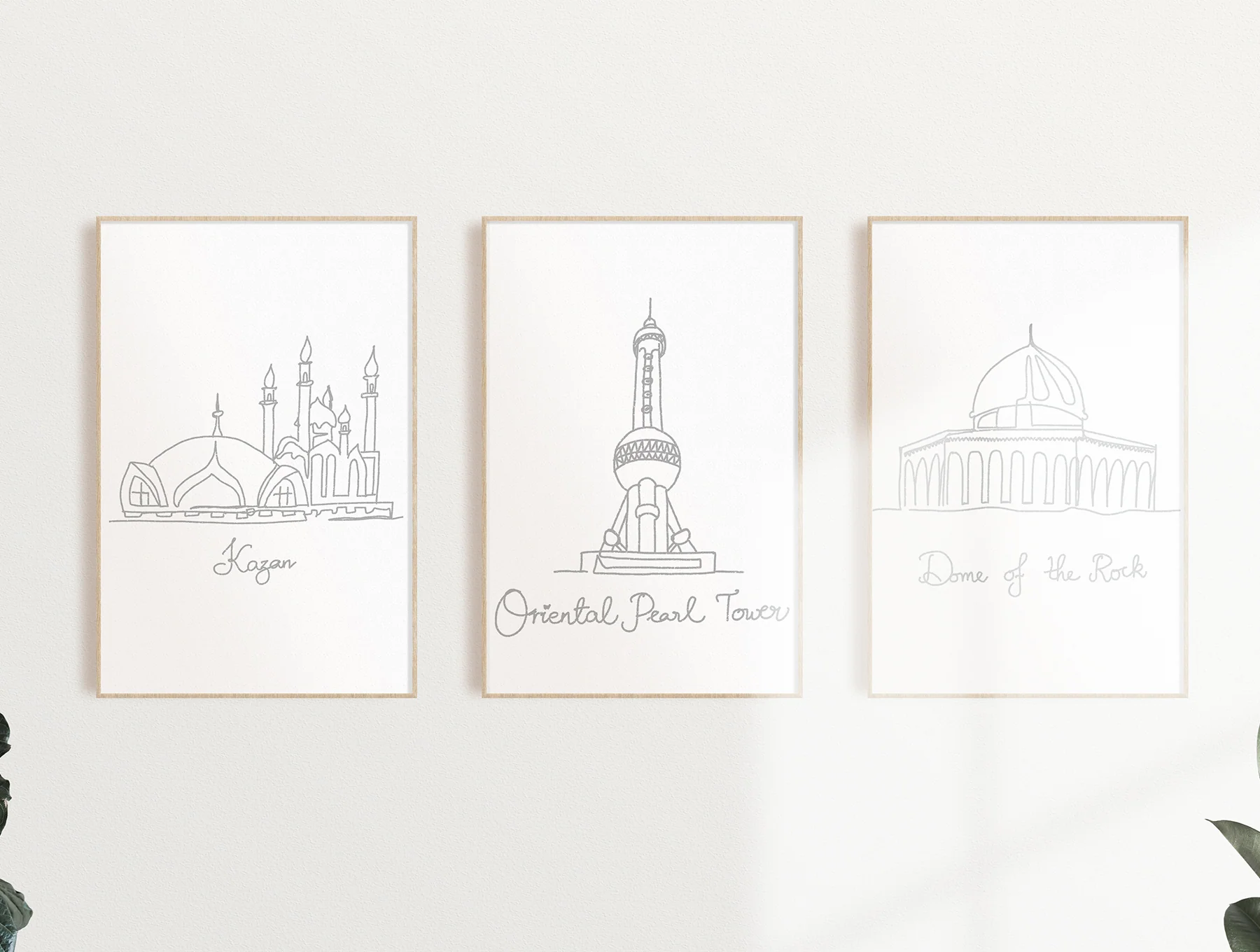 Landmarks - Line Art Bundle 3