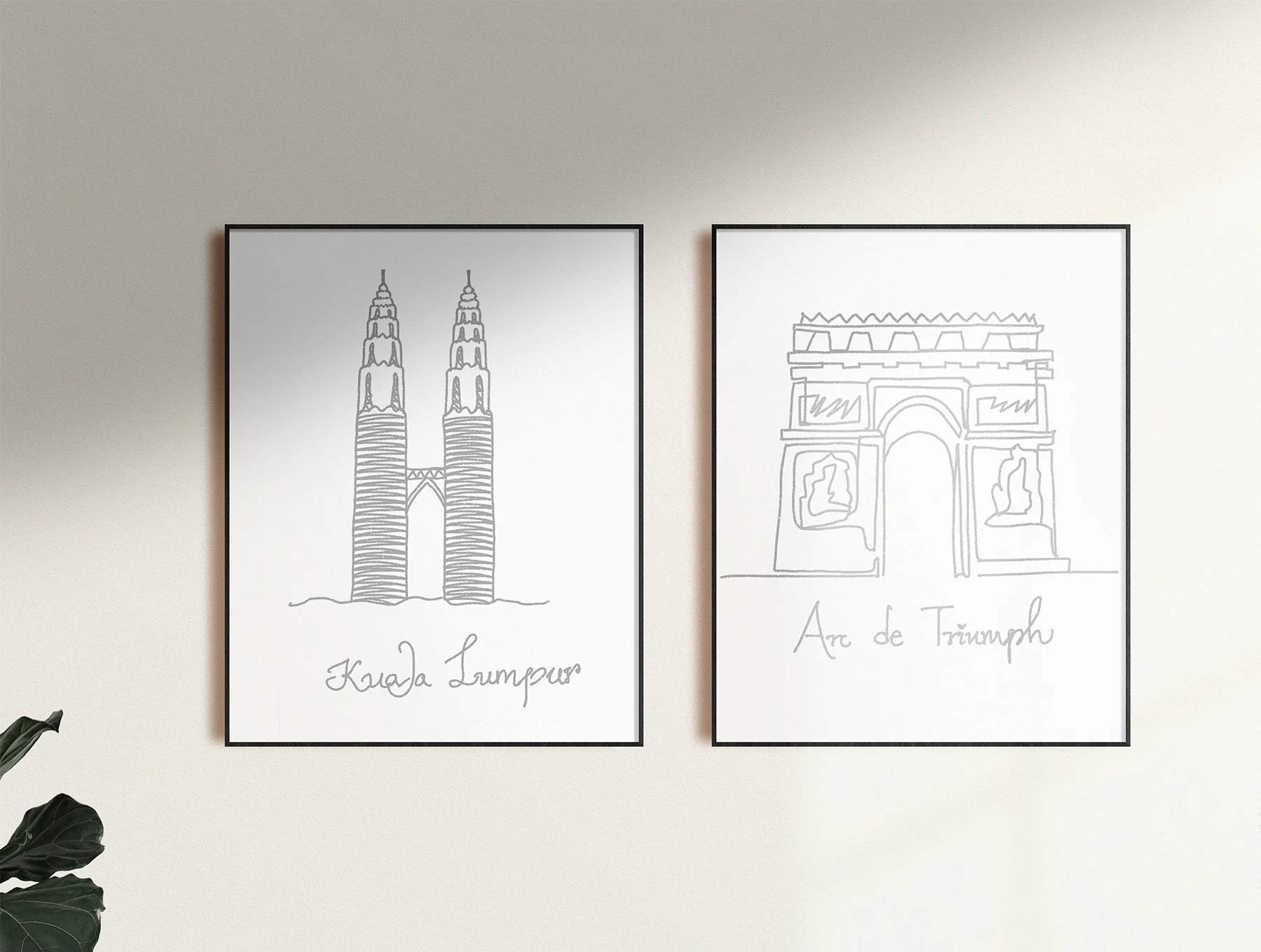 Landmarks - Line Art Bundle 4