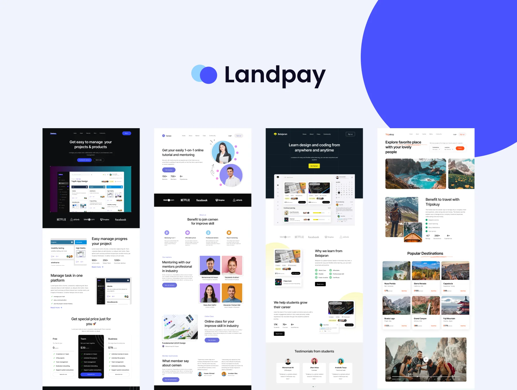 Landpay - Landing Page UI-Kit