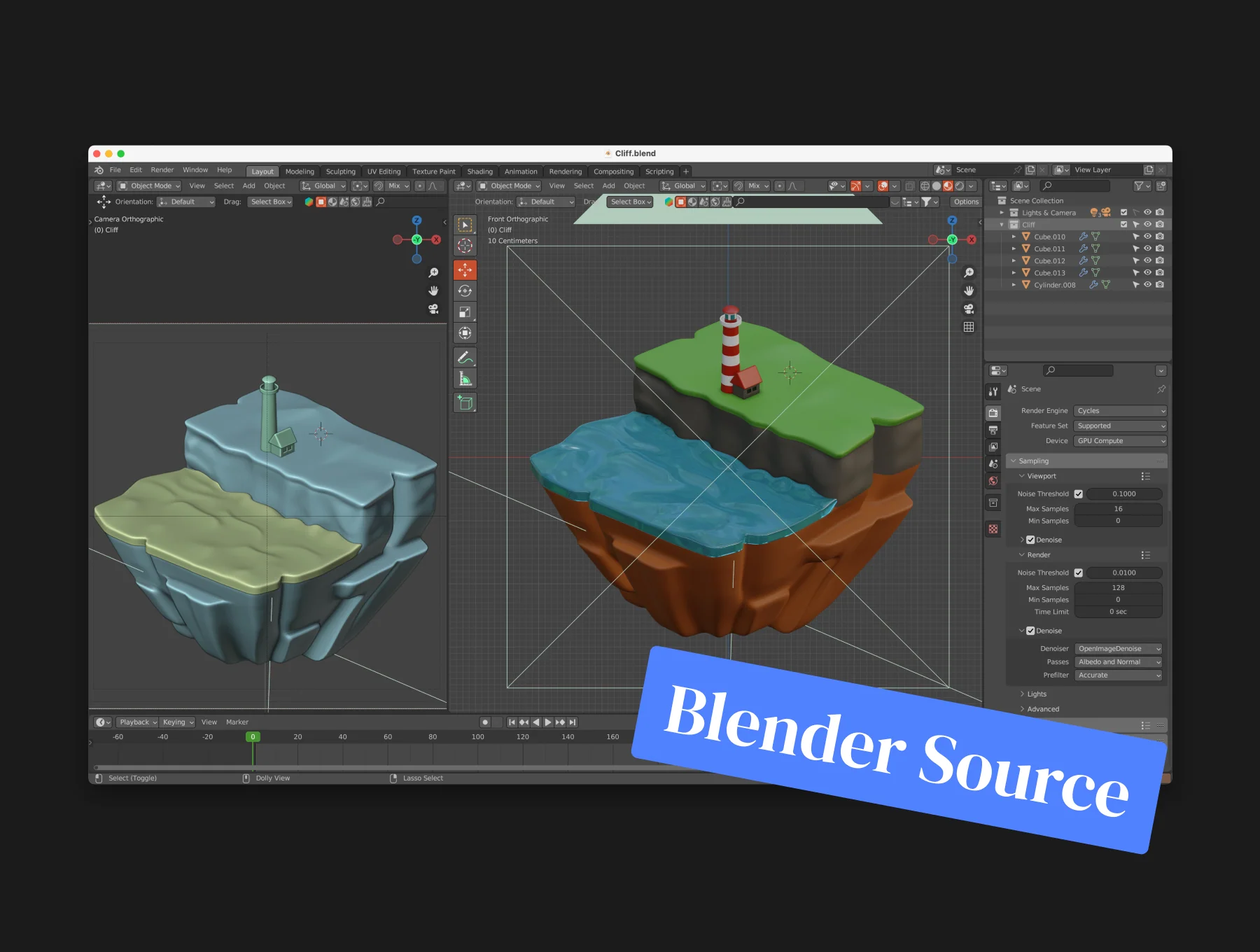 Landscape 3D Icon Set 3
