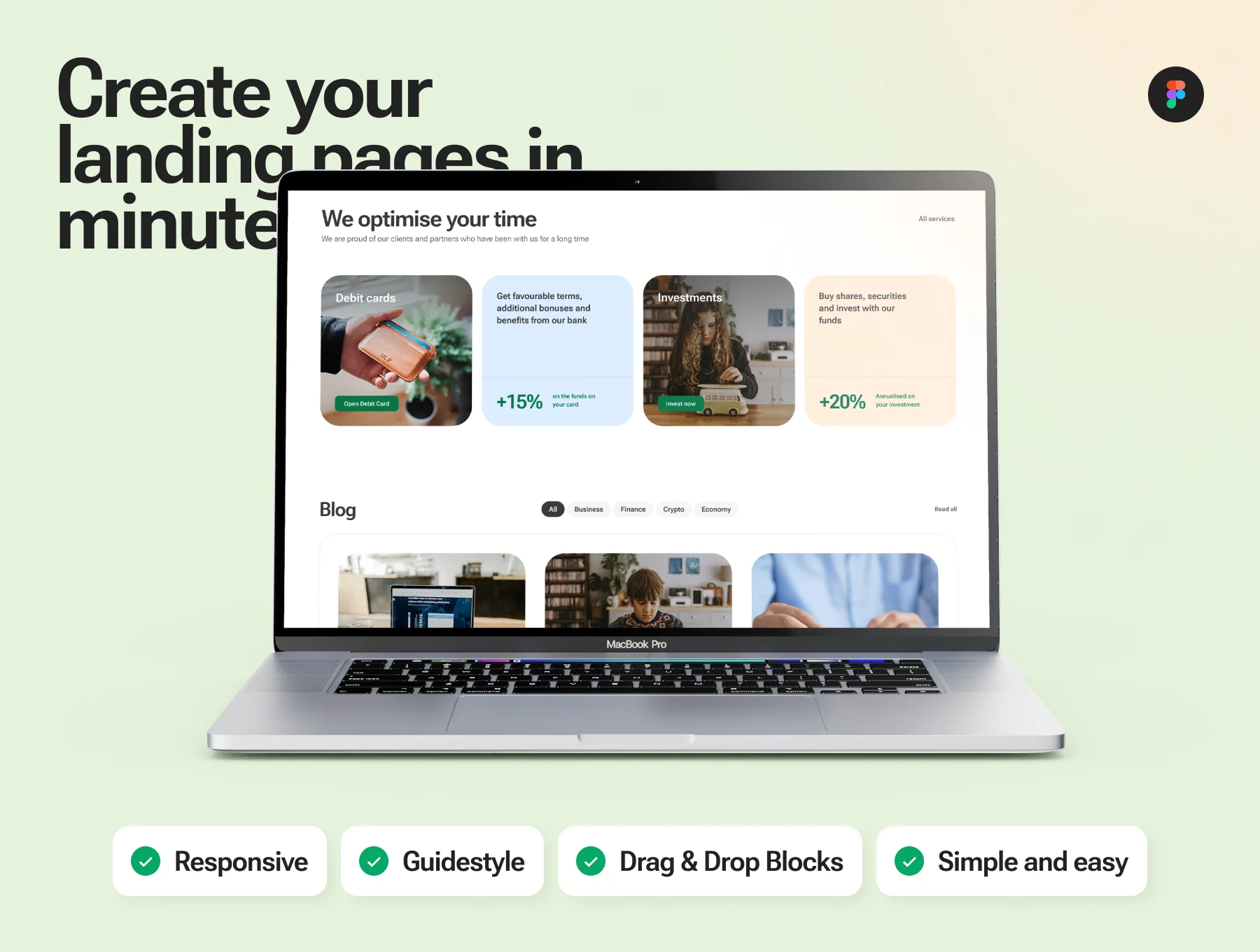 Landy - Landing Page Constructor UI Kit 5