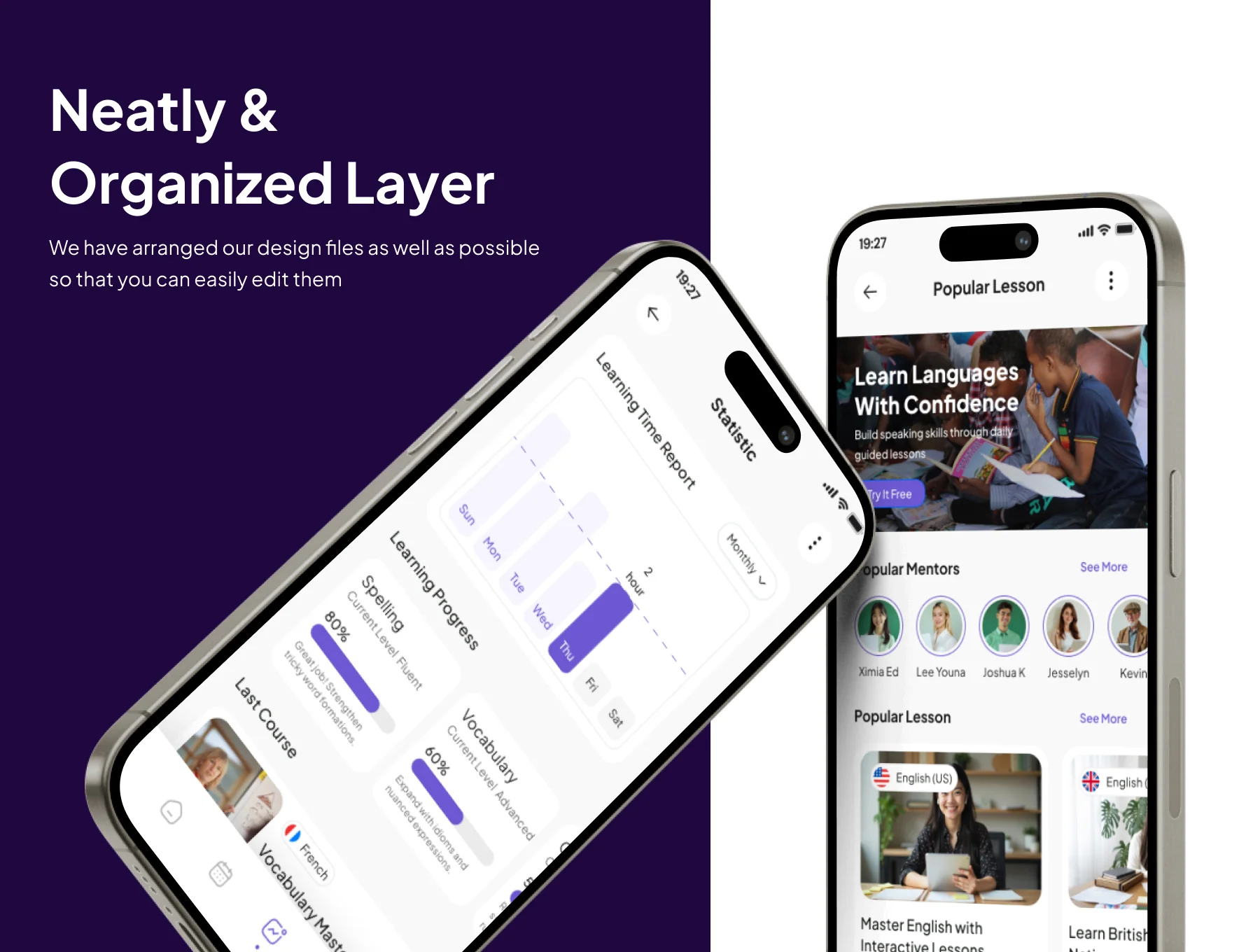 Lango - Language Learning Premium UI KIts App 3