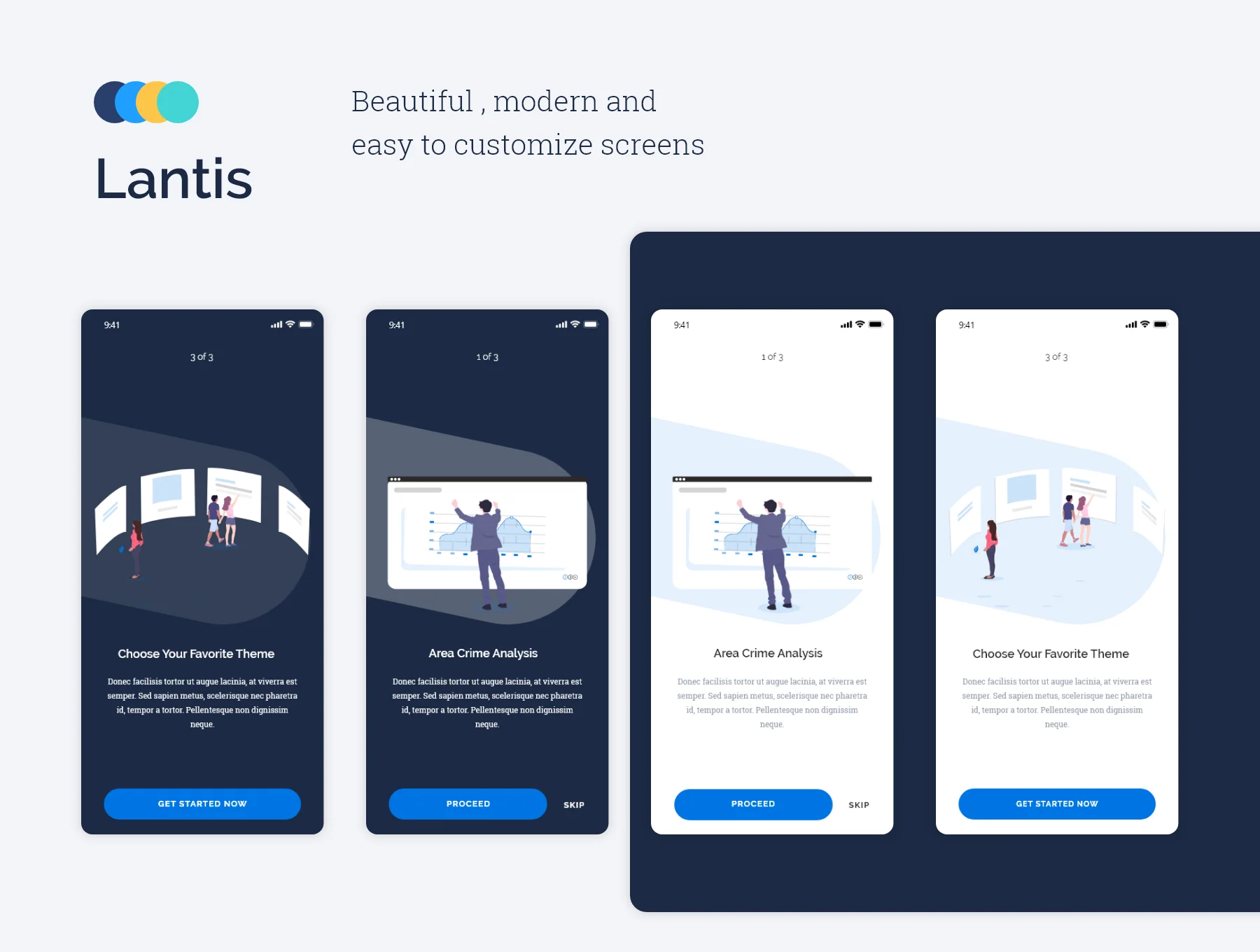 Lantis Real Estate App UI Kit 2