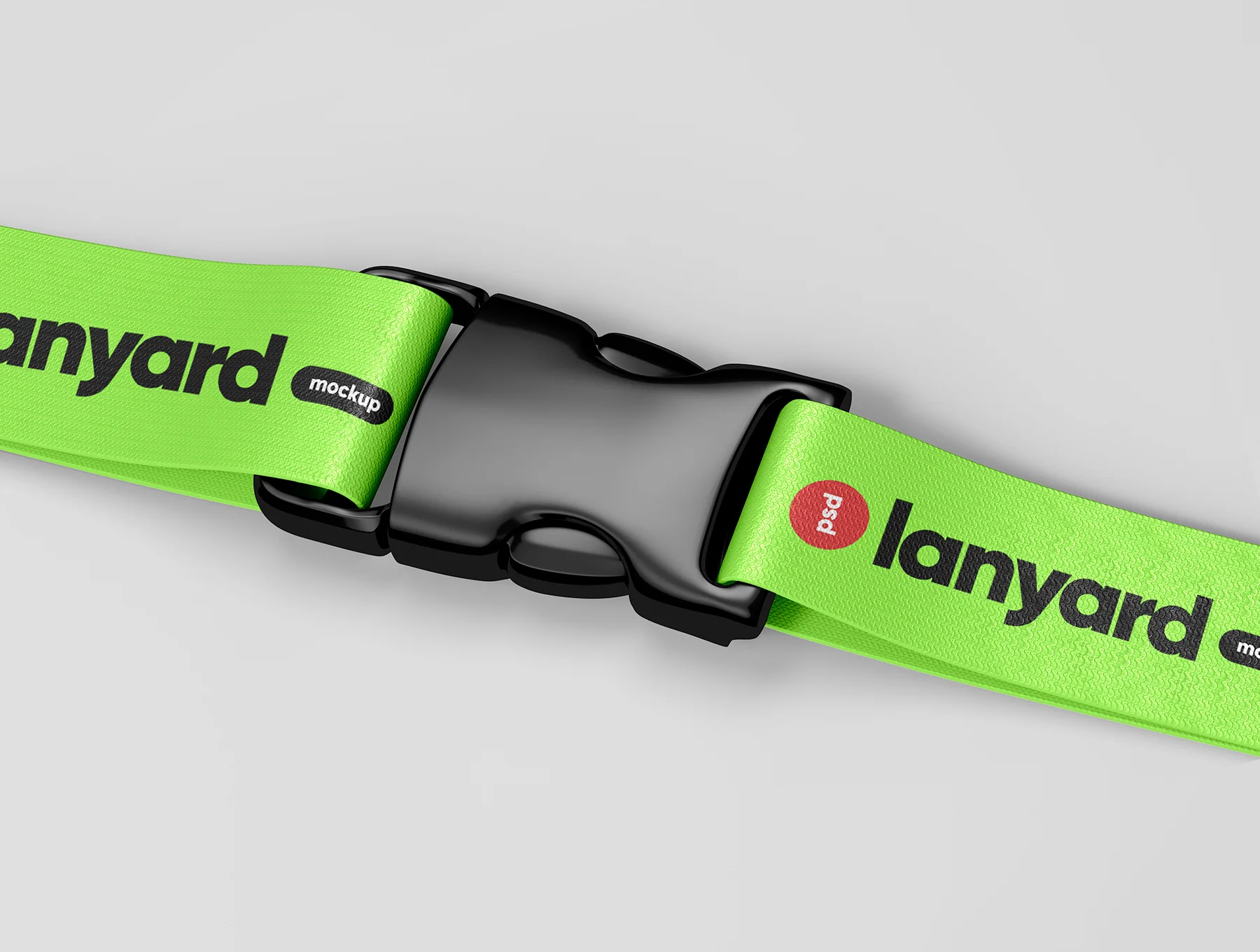 Lanyard ID Card Holder Branding Mockup 2