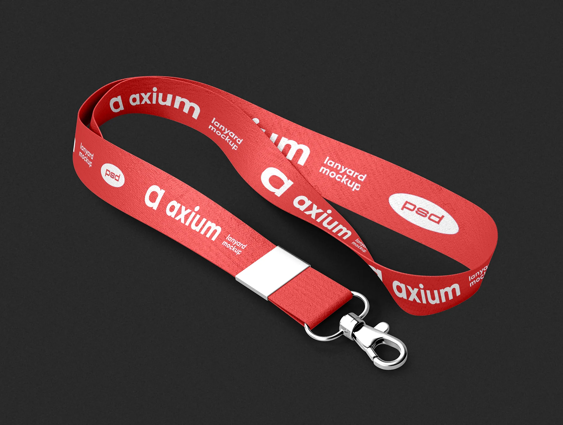 Lanyard ID Card Holder Branding Mockup 5