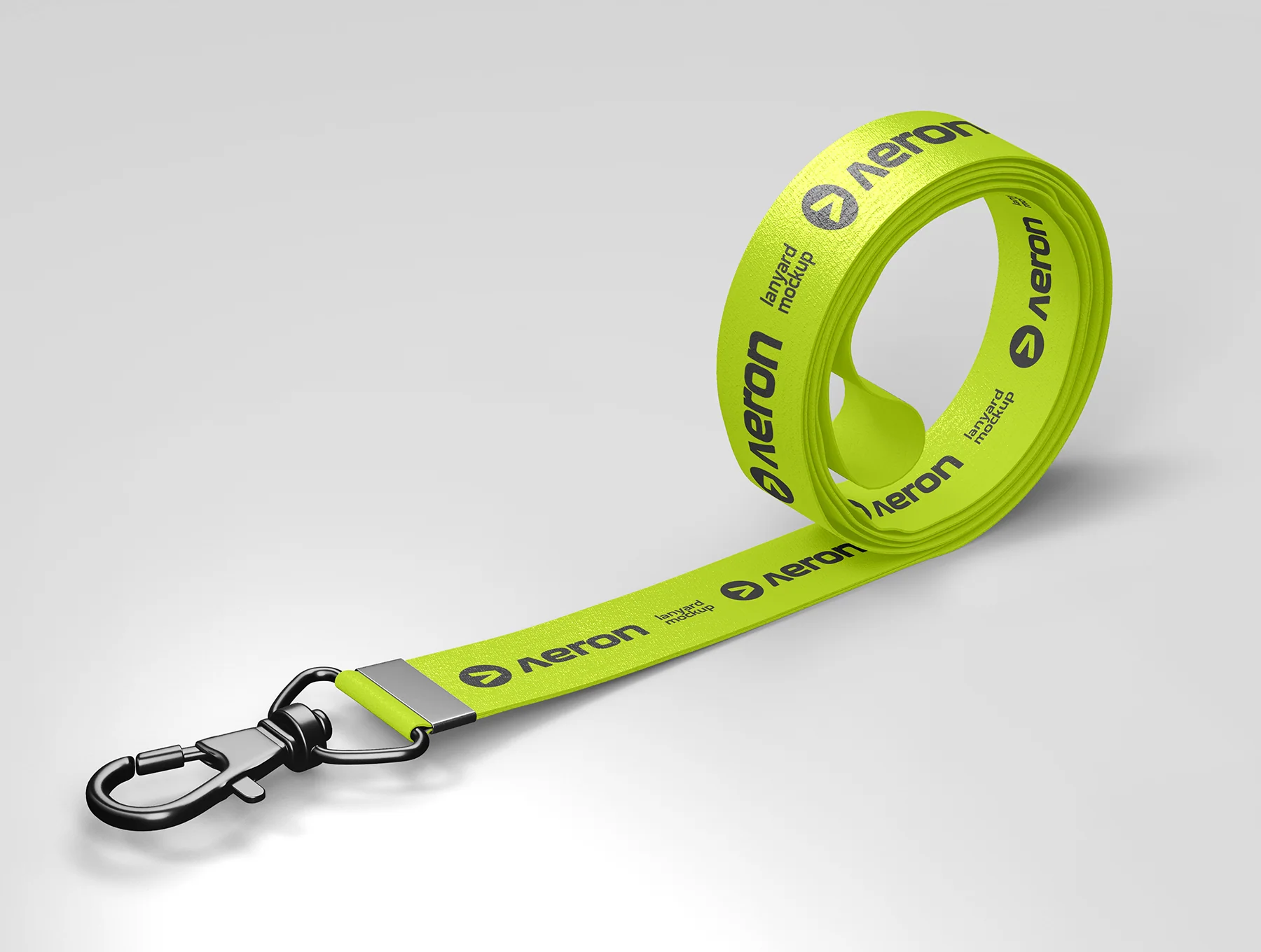 Lanyard ID Card Holder Branding Mockup 6