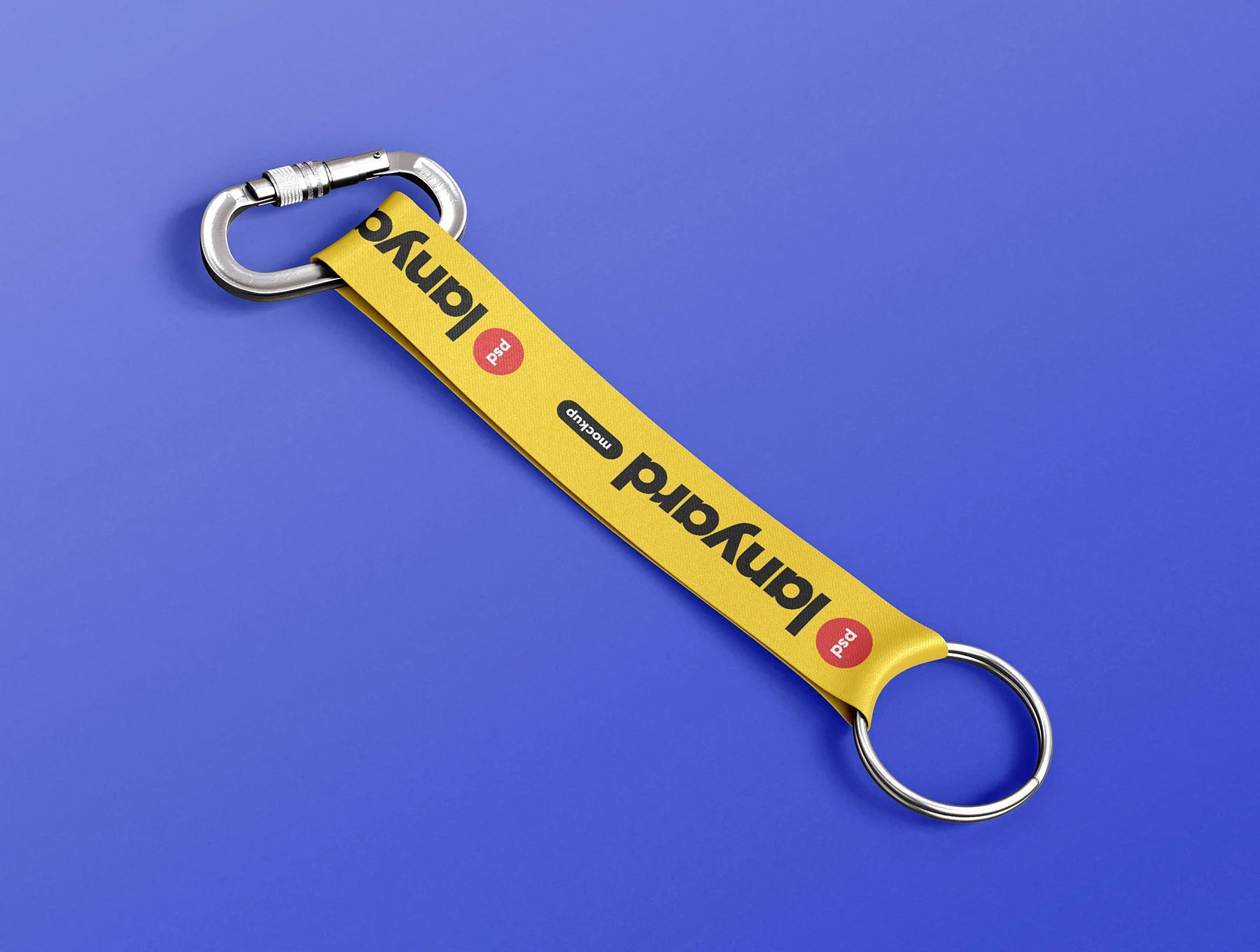 Lanyard ID Card Holder Branding Mockup 8