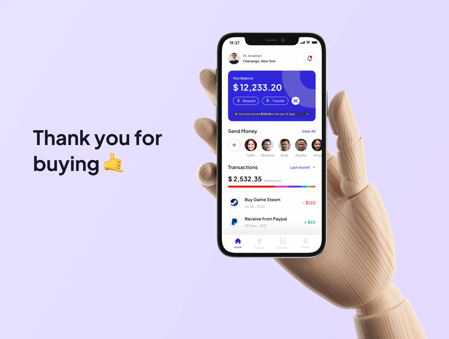LaoBank - Banking Mobile Premium UI KIts Apps 6