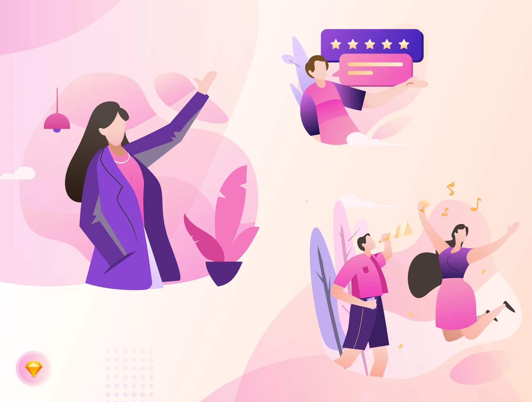 Laras Video Illustration Pack