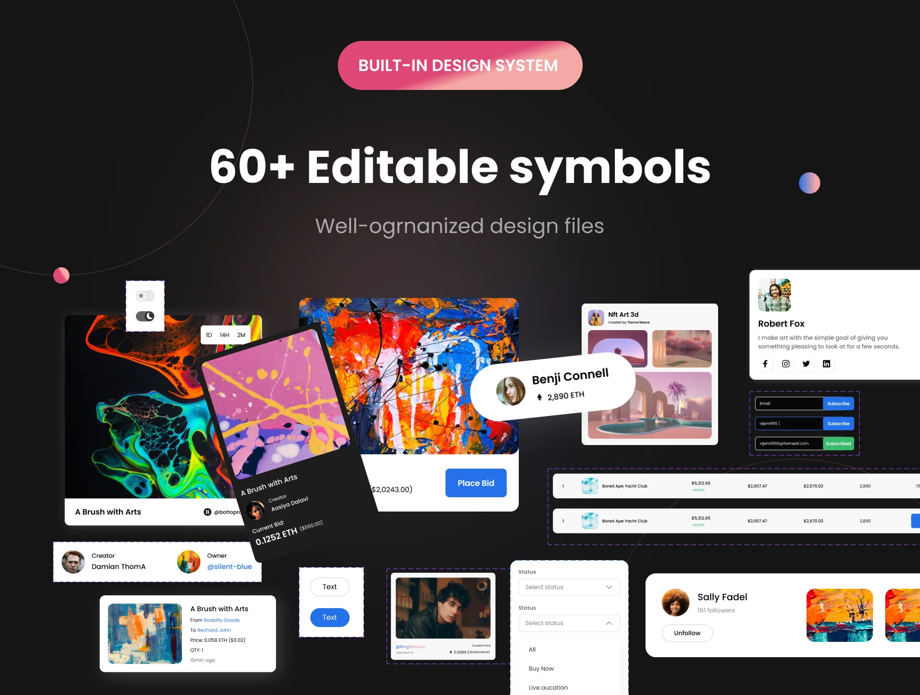 Larcible - NFT Marketplace Website 6